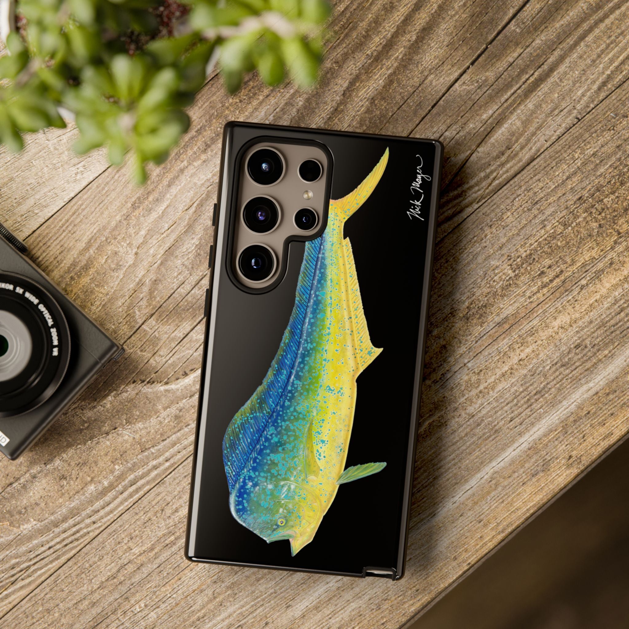 Bull Mahi Black Phone Case (Samsung)
