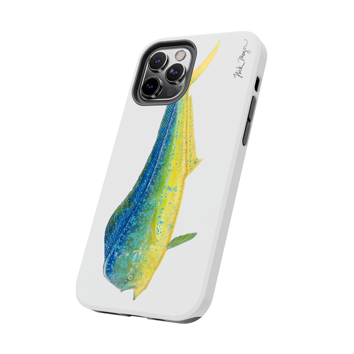 Bull Mahi White Phone Case (iPhone) Printify