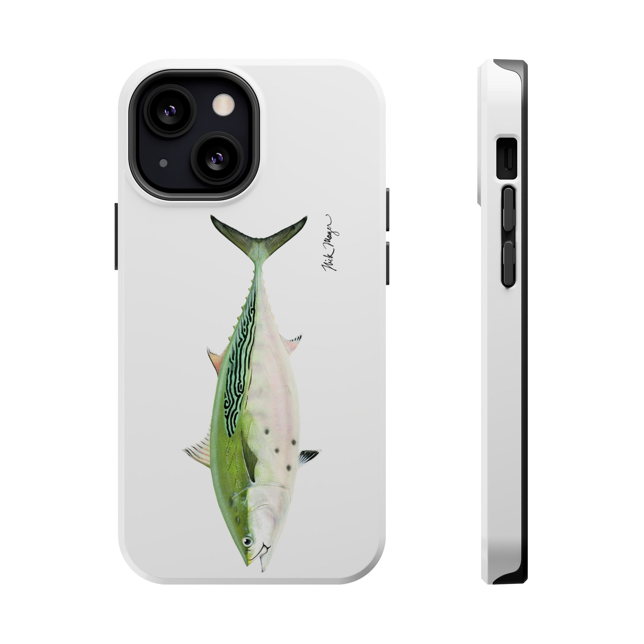 Albie MagSafe White iPhone Case