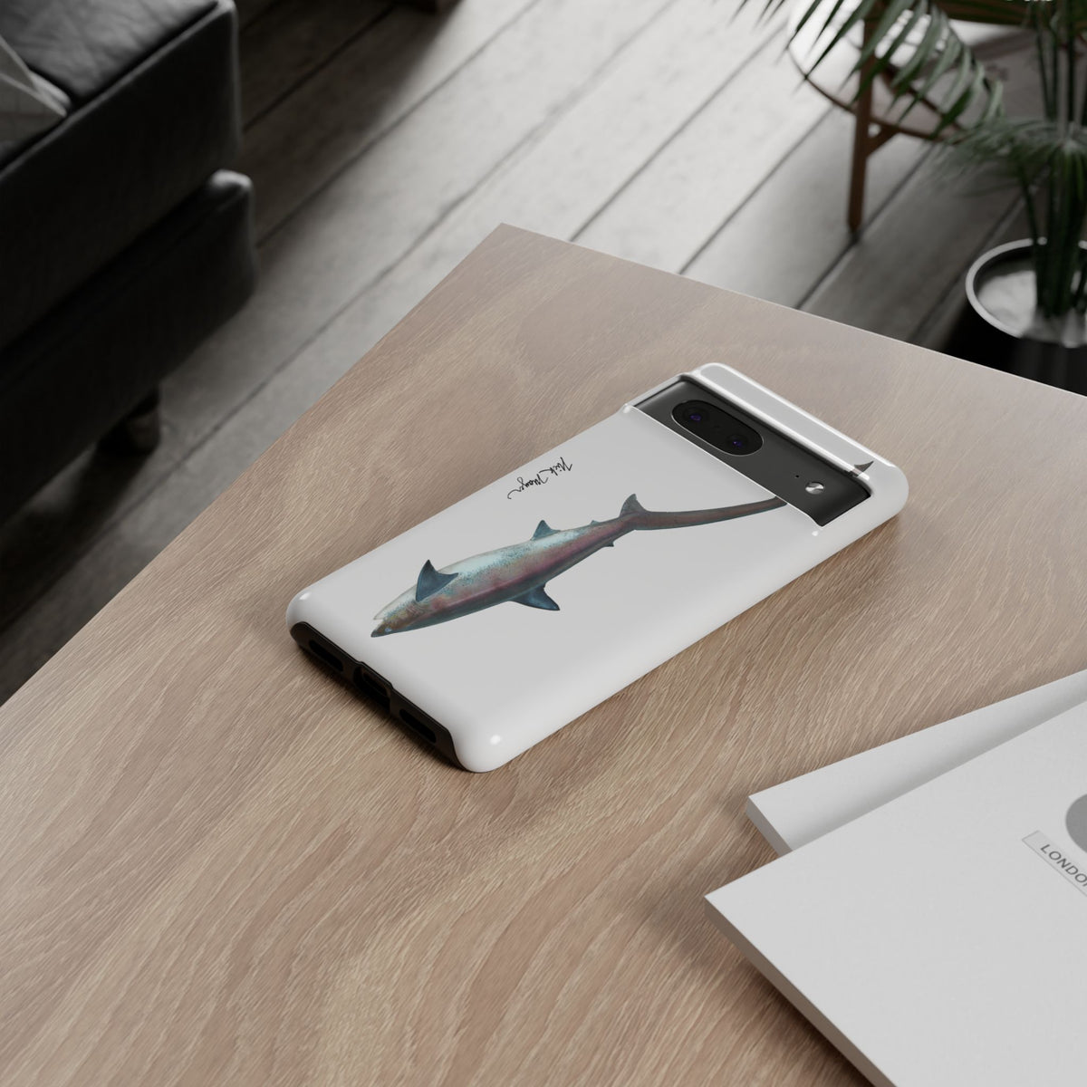 Thresher Shark Phone Case (Samsung) Printify