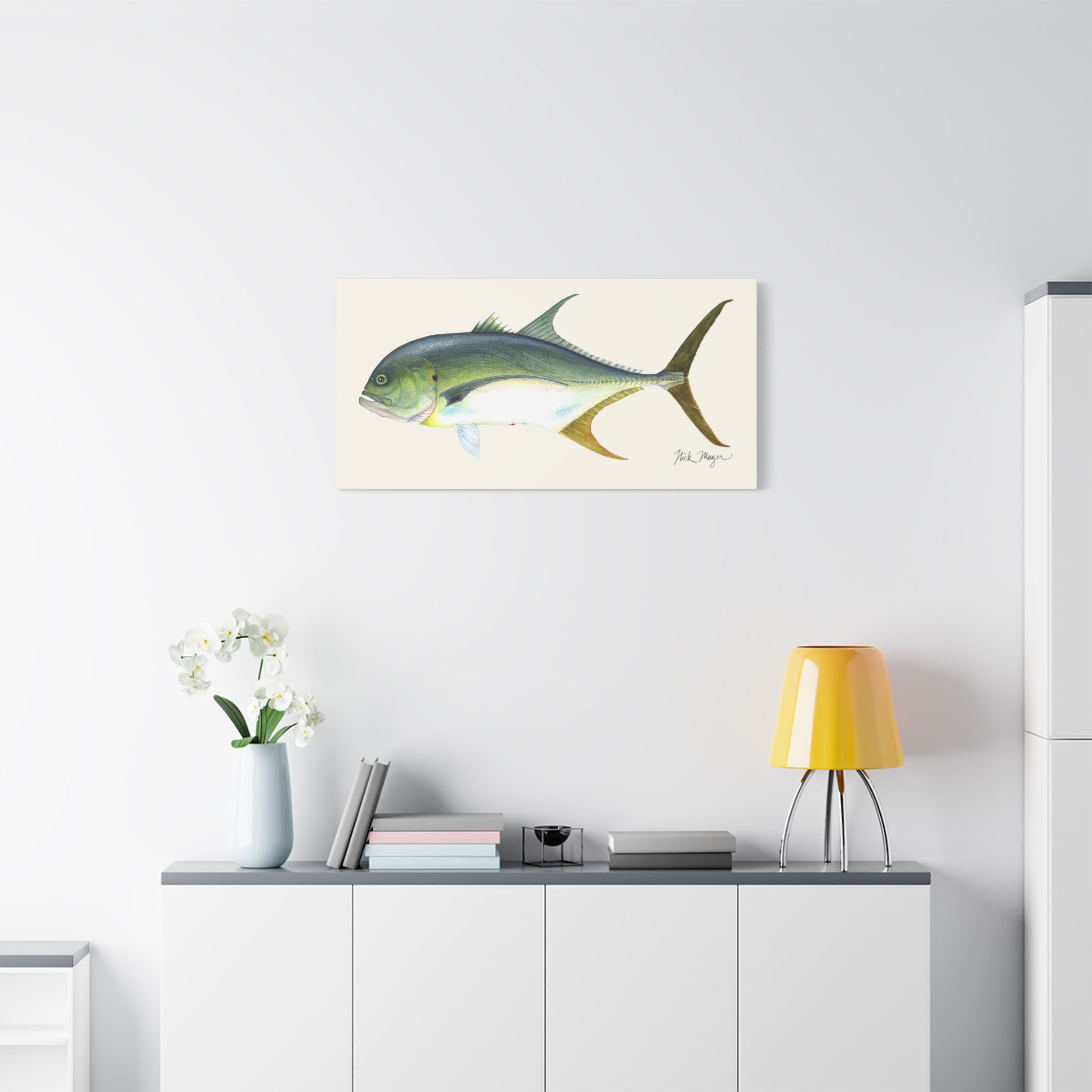 Jack Crevalle Canvas Print