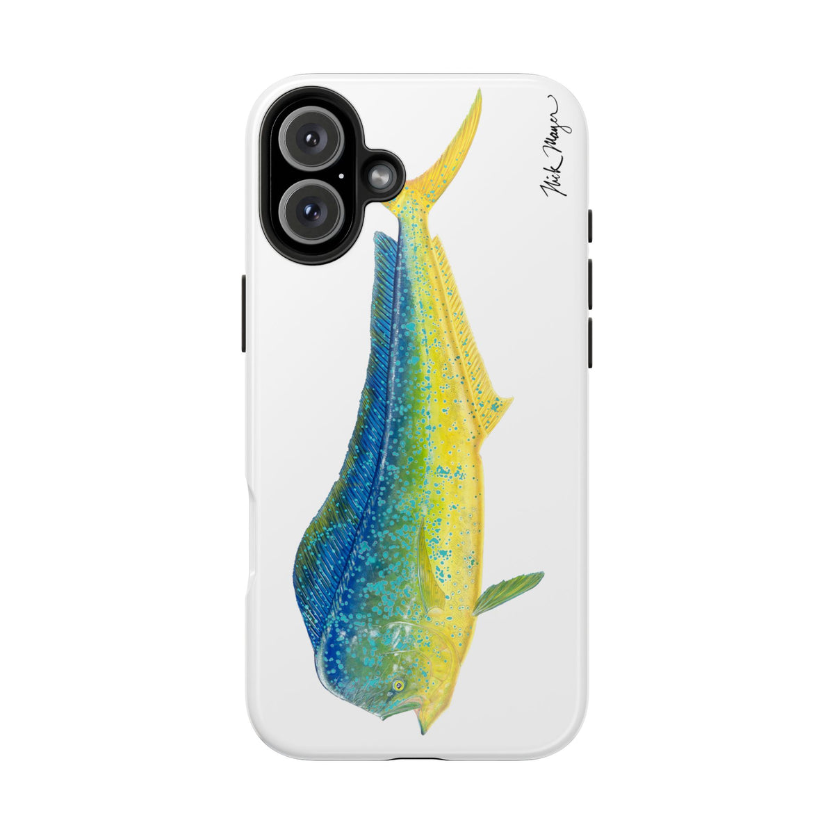 Bull Mahi White Phone Case (iPhone) Printify