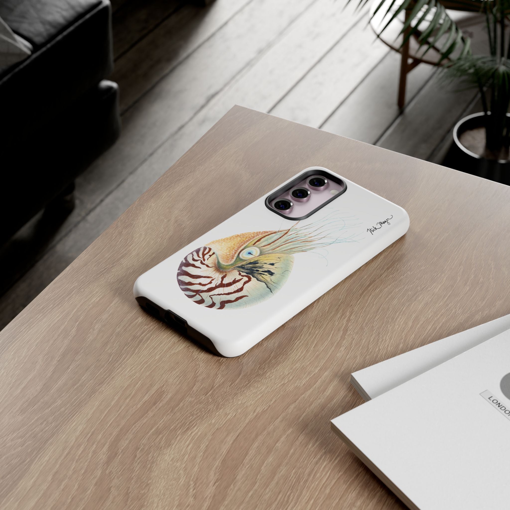Chambered Nautilus Phone Case (Samsung) Printify