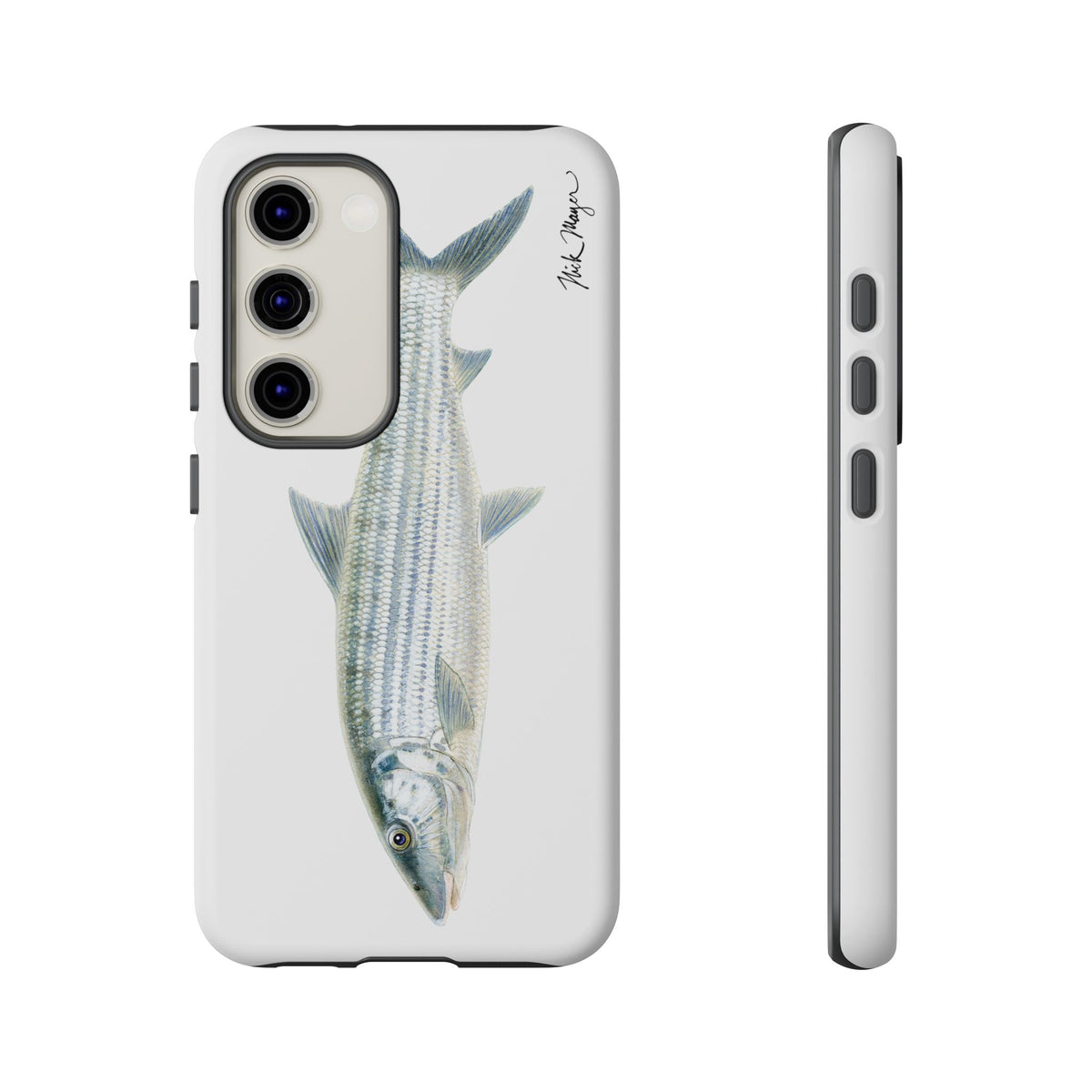 Bonefish White Phone Case (Samsung) Printify