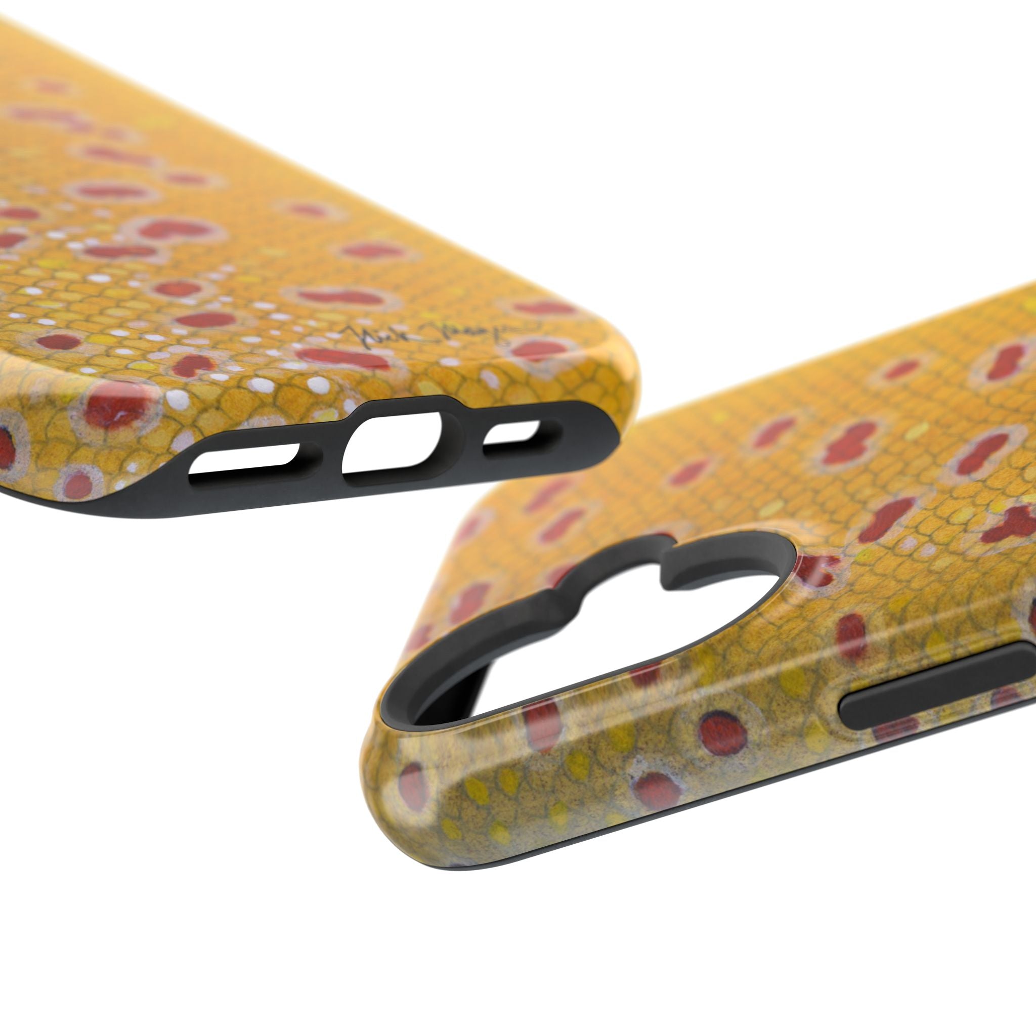 Brown Trout 3 Skin MagSafe iPhone Case