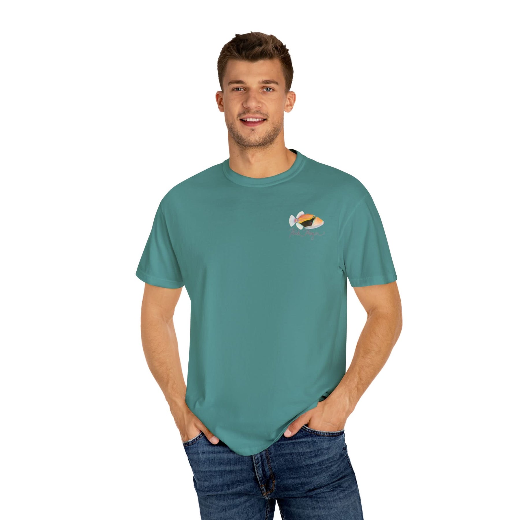Humuhumu Premium Front & Back Comfort Colors Tee