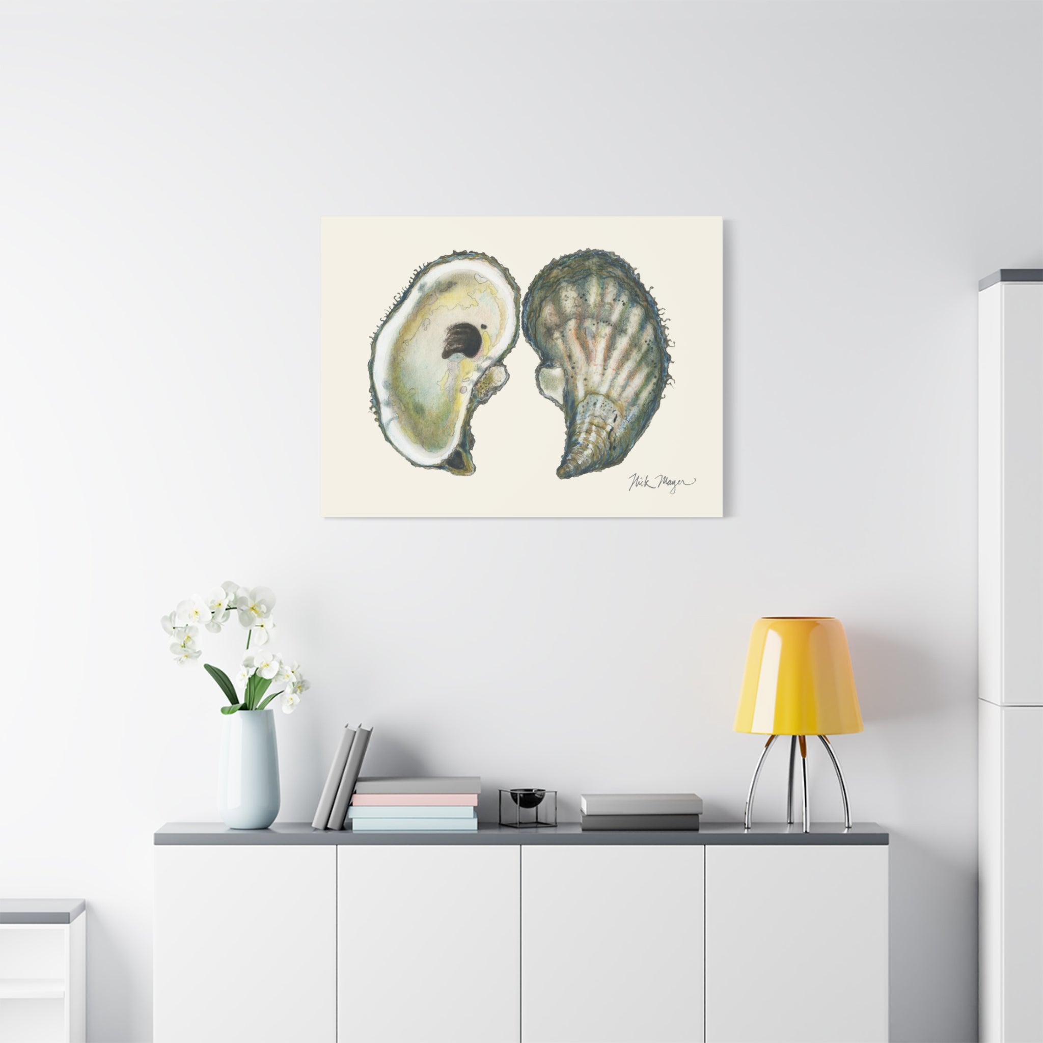 Atlantic Oysters I Canvas Print