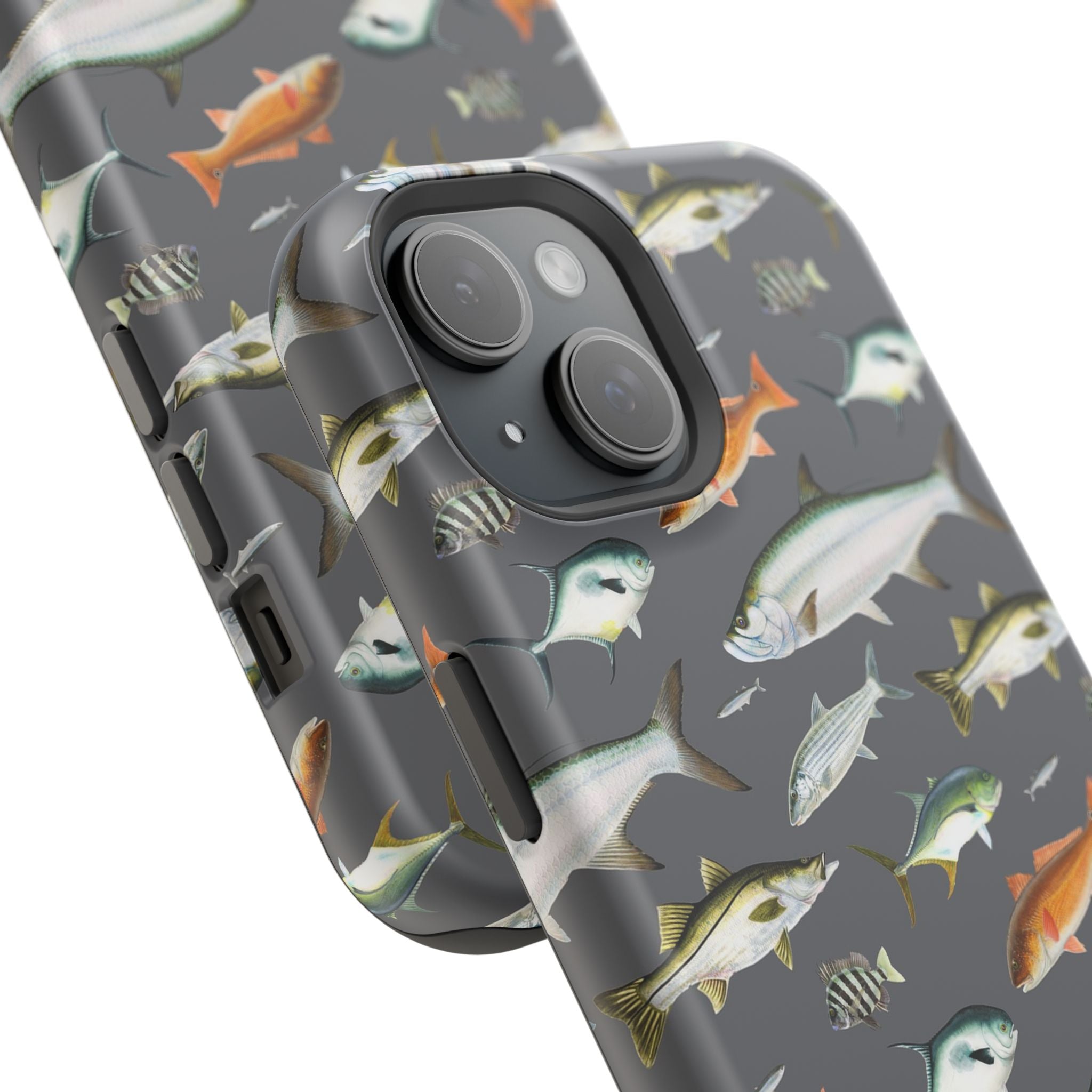 NEW Southern Fish Grey MagSafe iPhone Case