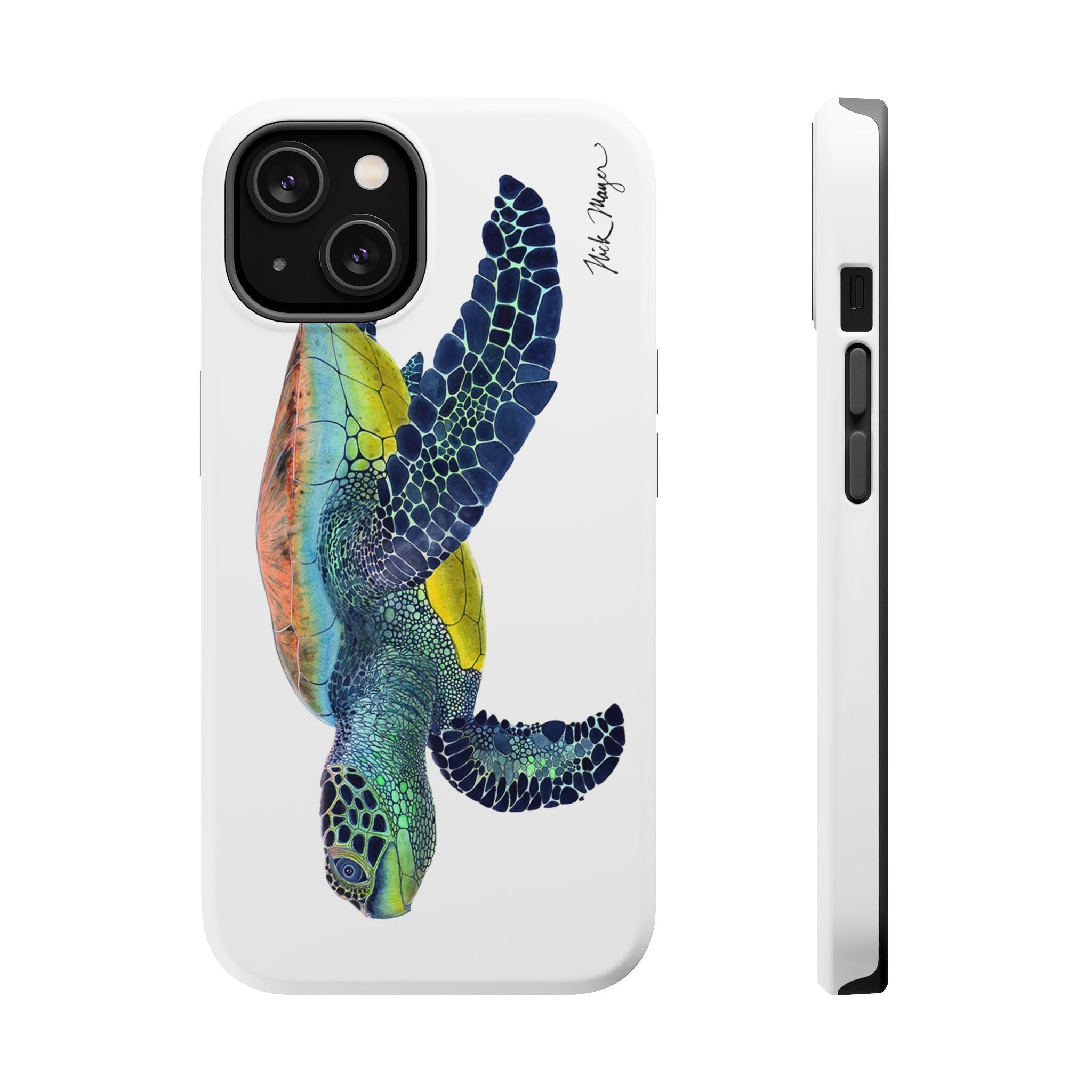 Green Sea Turtle II MagSafe iPhone Case