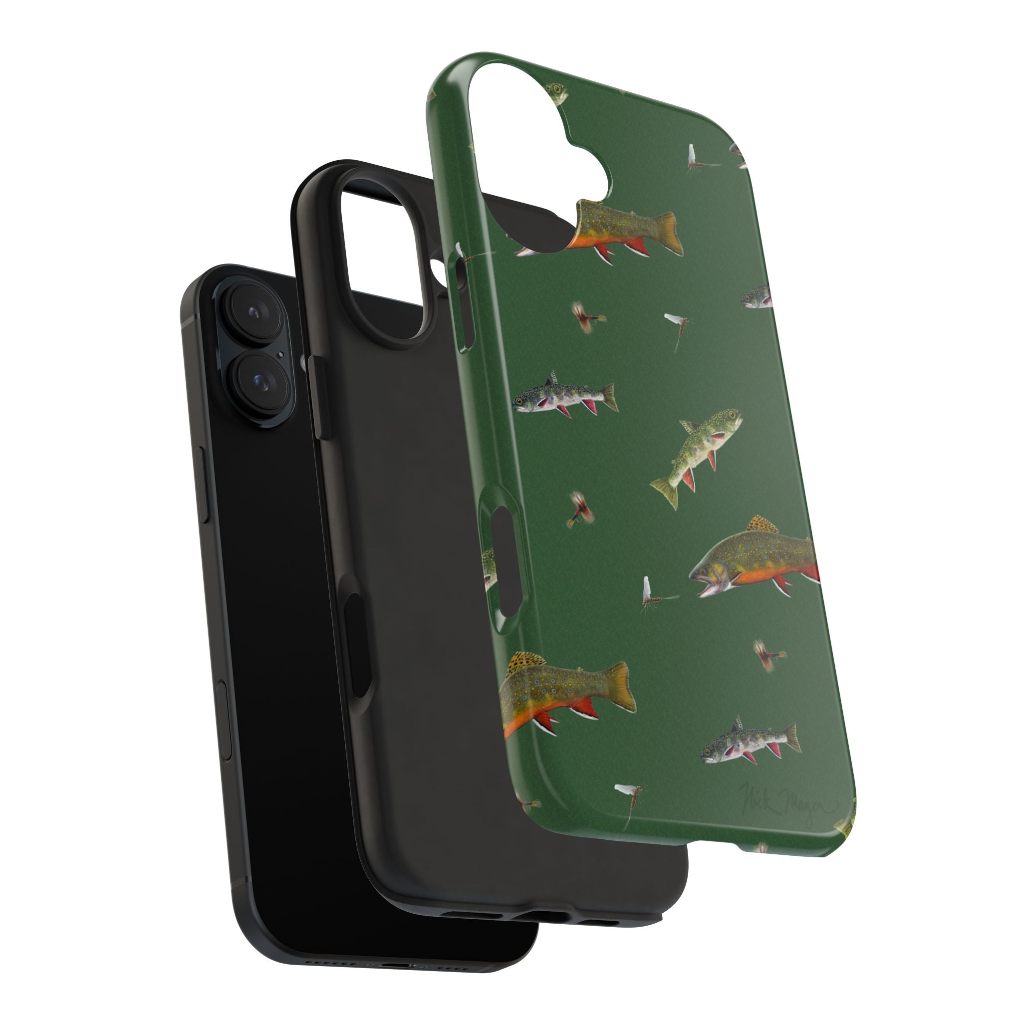 Trout and Flies Phone Case (iPhone)