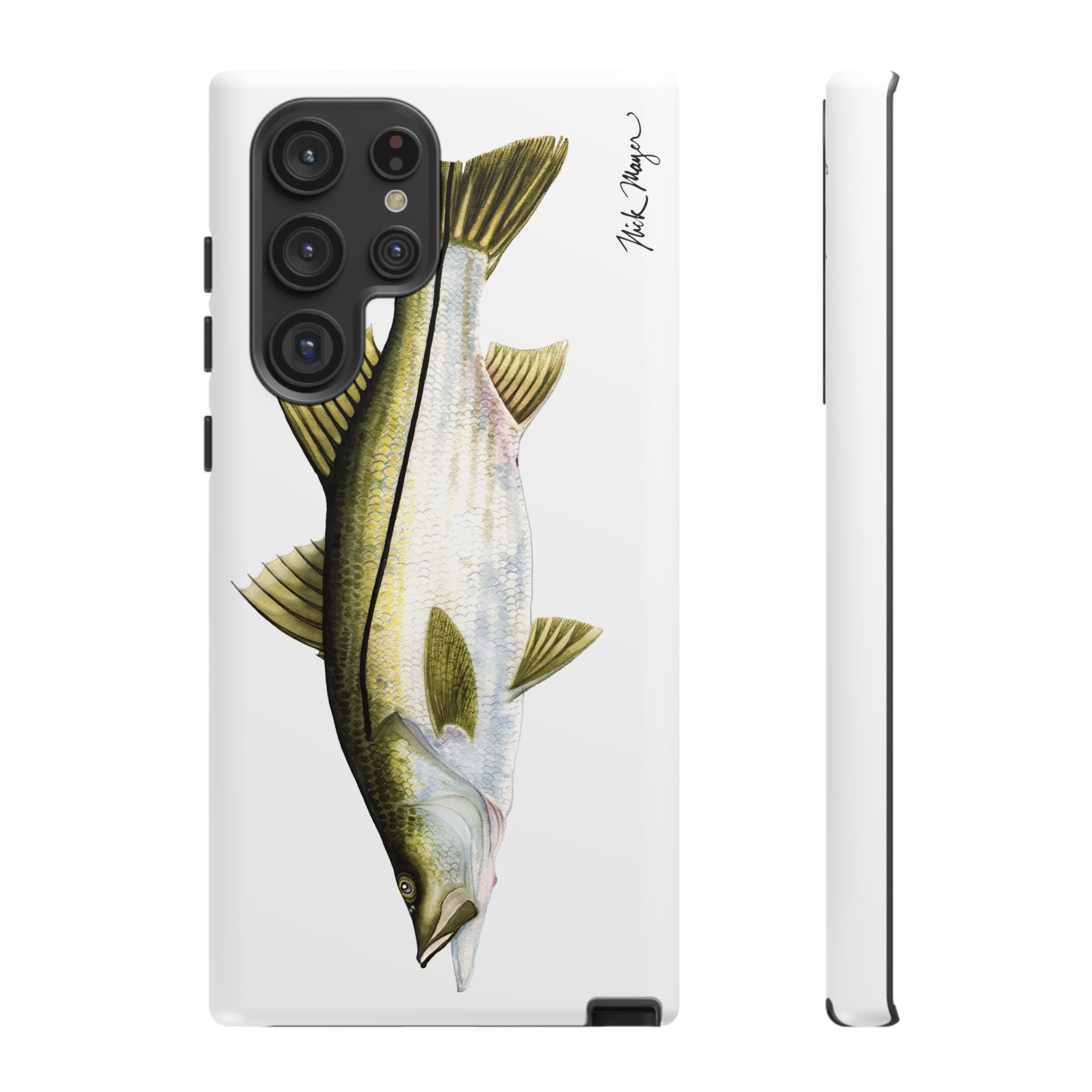 Snook White Phone Case (Samsung)