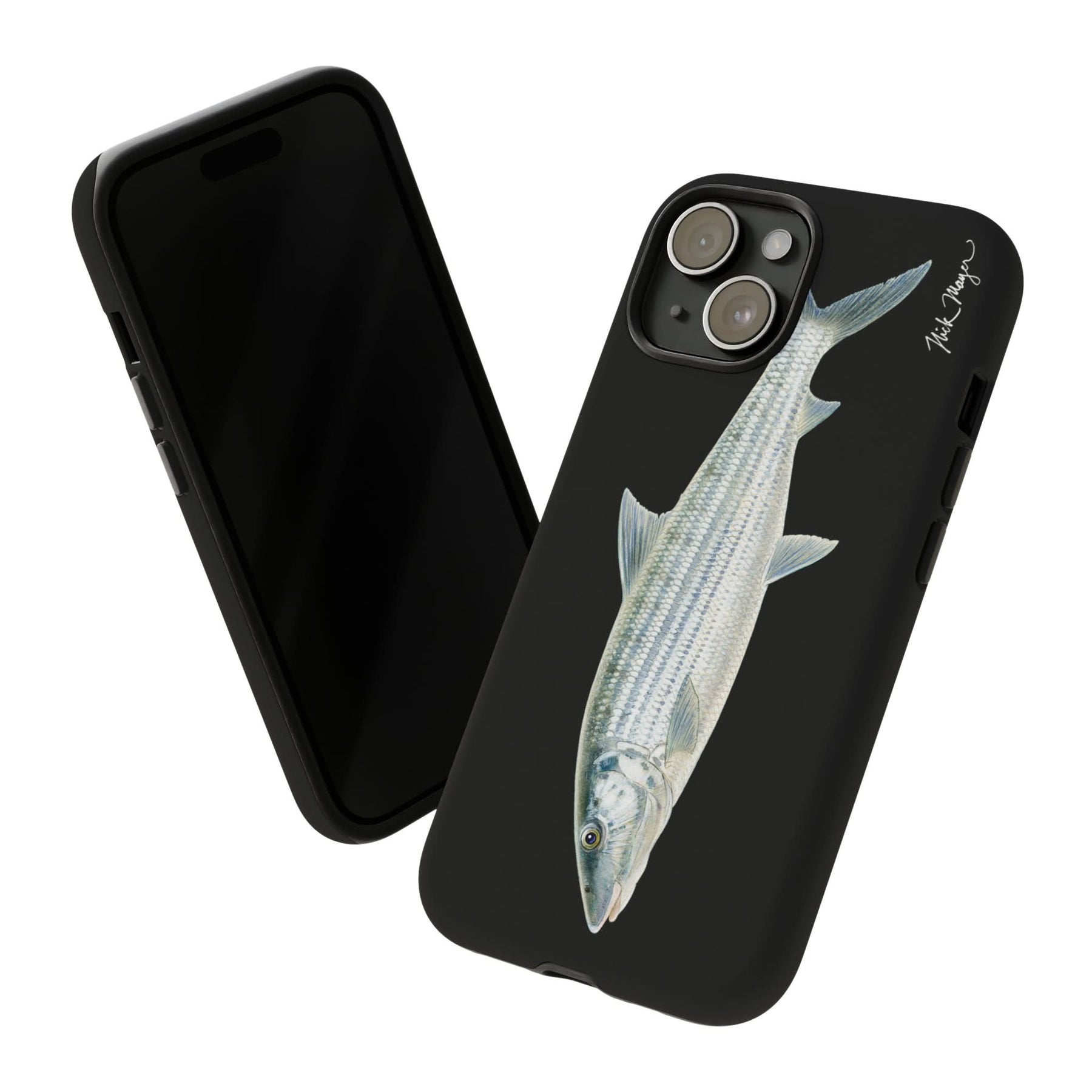 Bonefish Black iPhone 15 Case