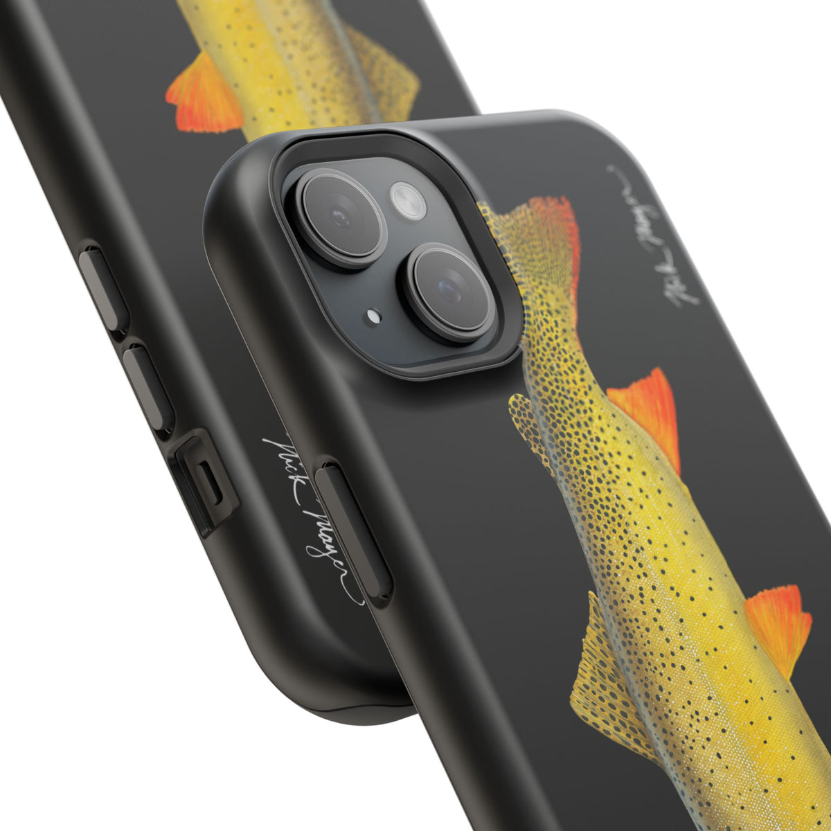 Cutthroat Trout 1 Black MagSafe iPhone Case Printify