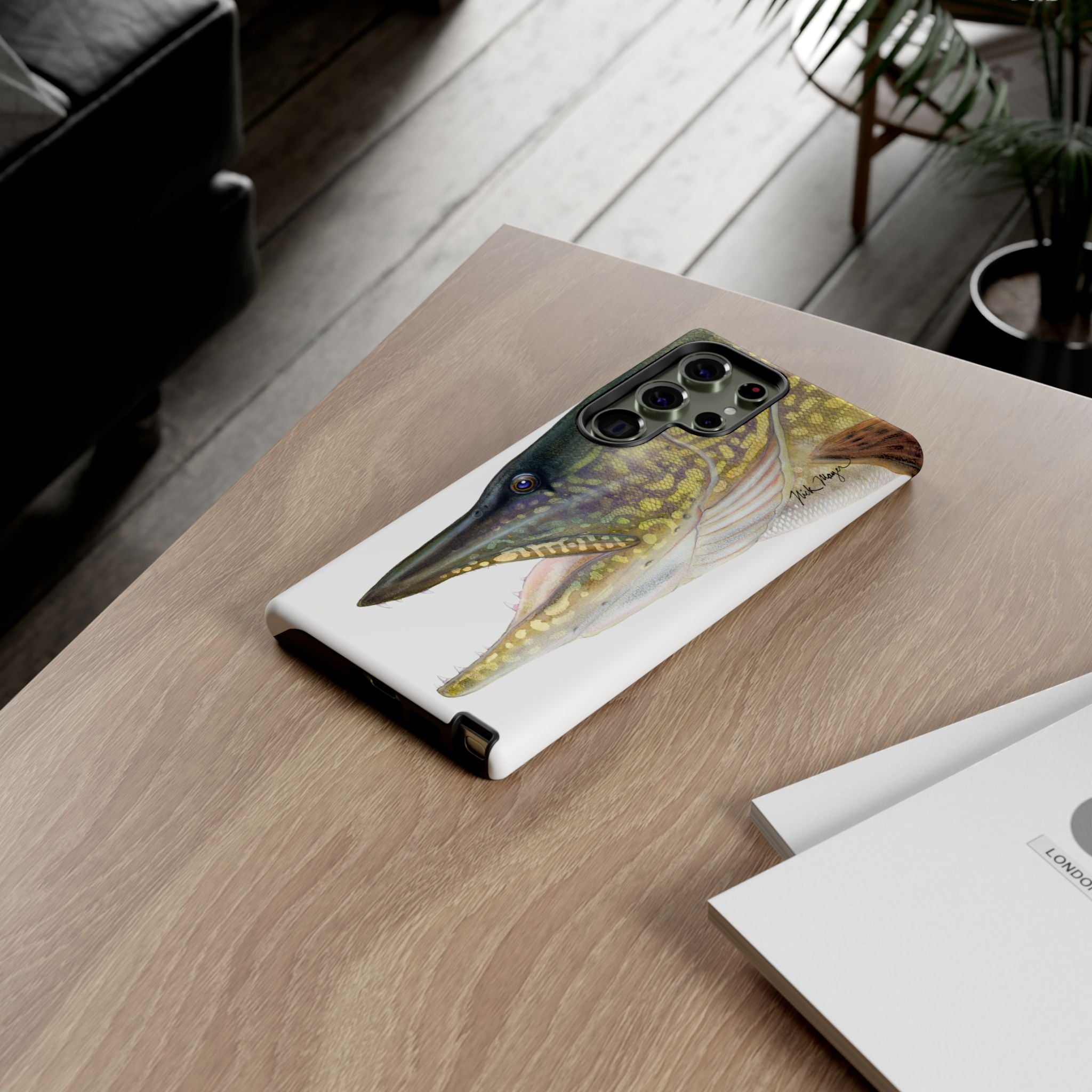 Northern Pike Face Phone Case (Samsung)
