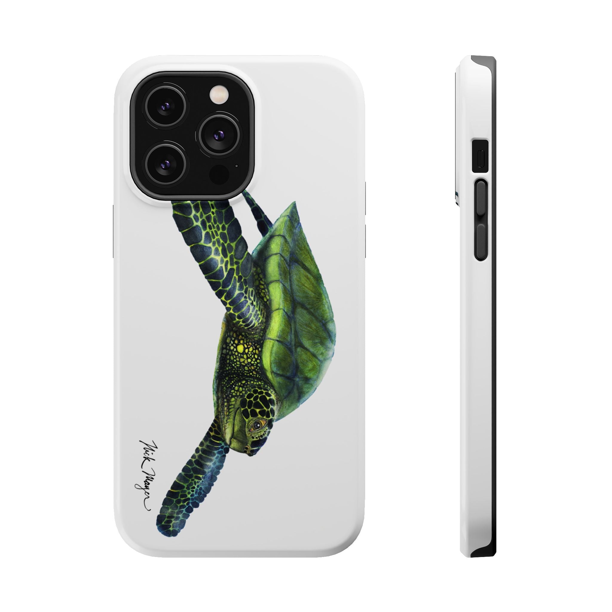 Green Sea Turtle MagSafe iPhone Case