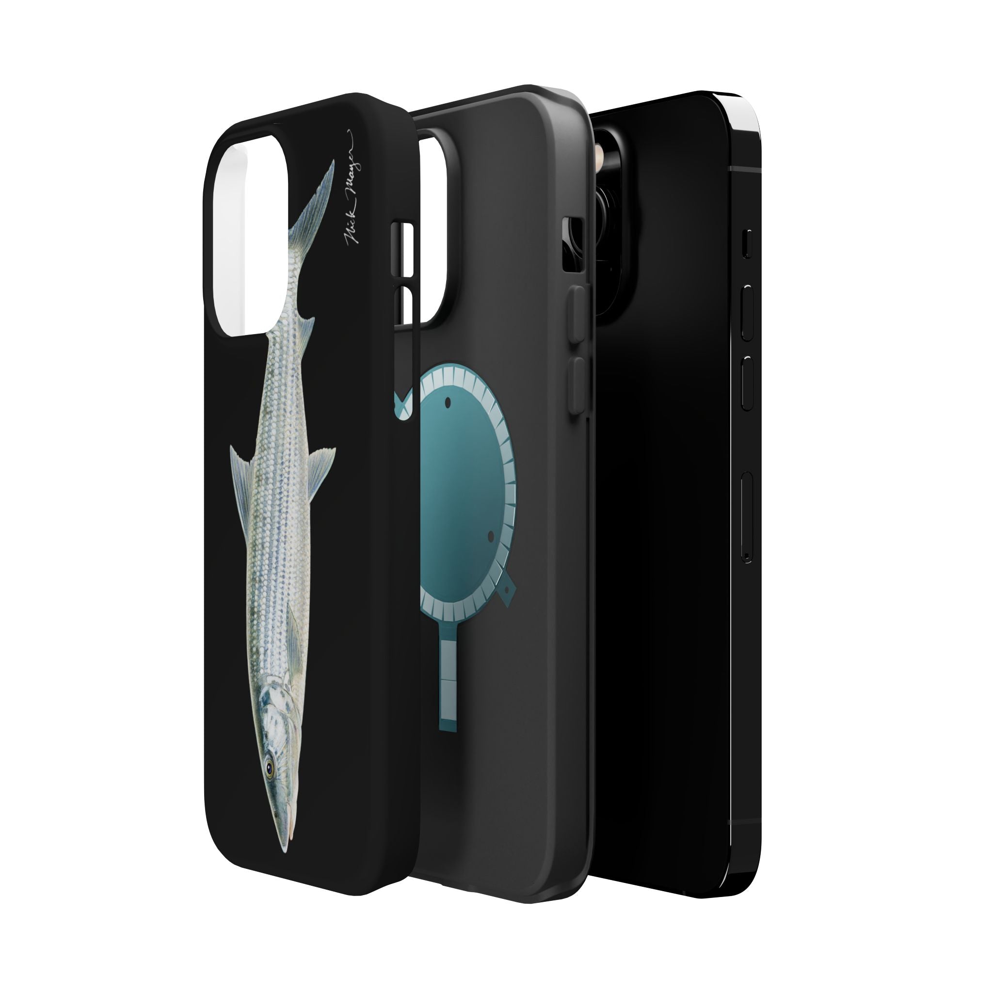 Bonefish MagSafe Black iPhone Case