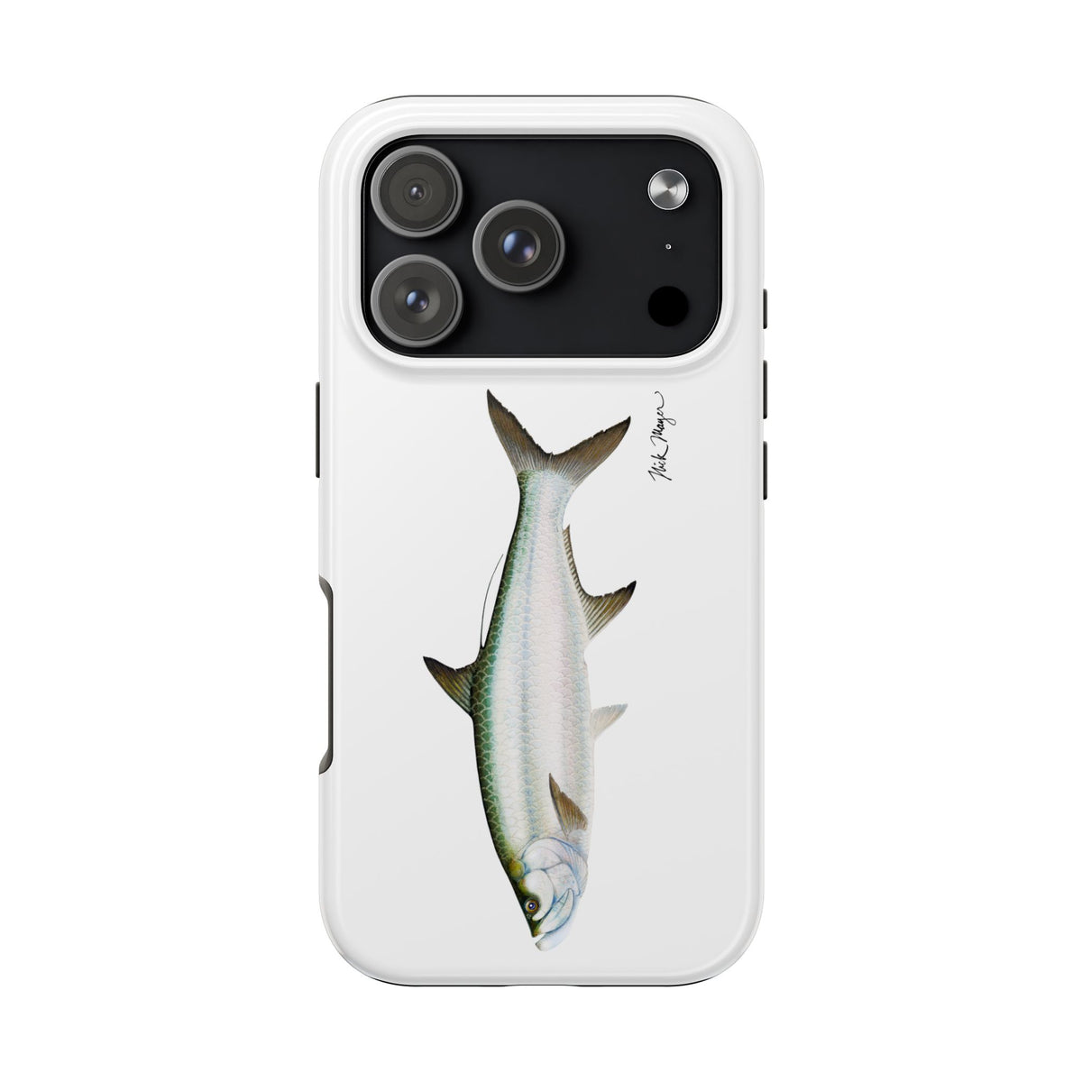 Tarpon White Phone Case (iPhone) Printify