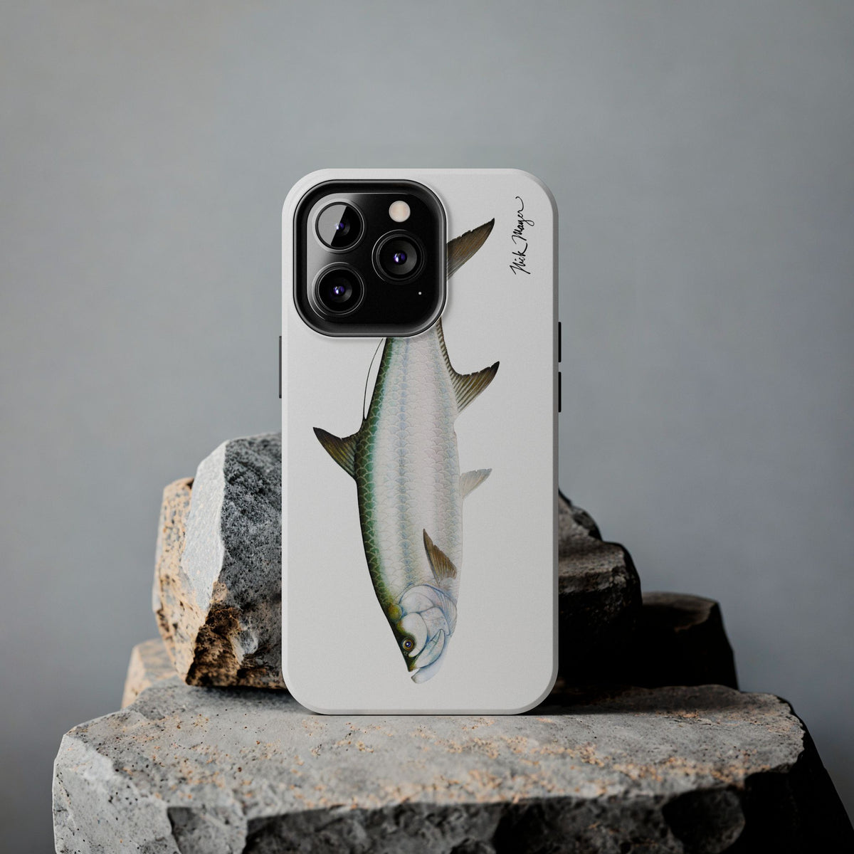 Tarpon White Phone Case (iPhone) Printify