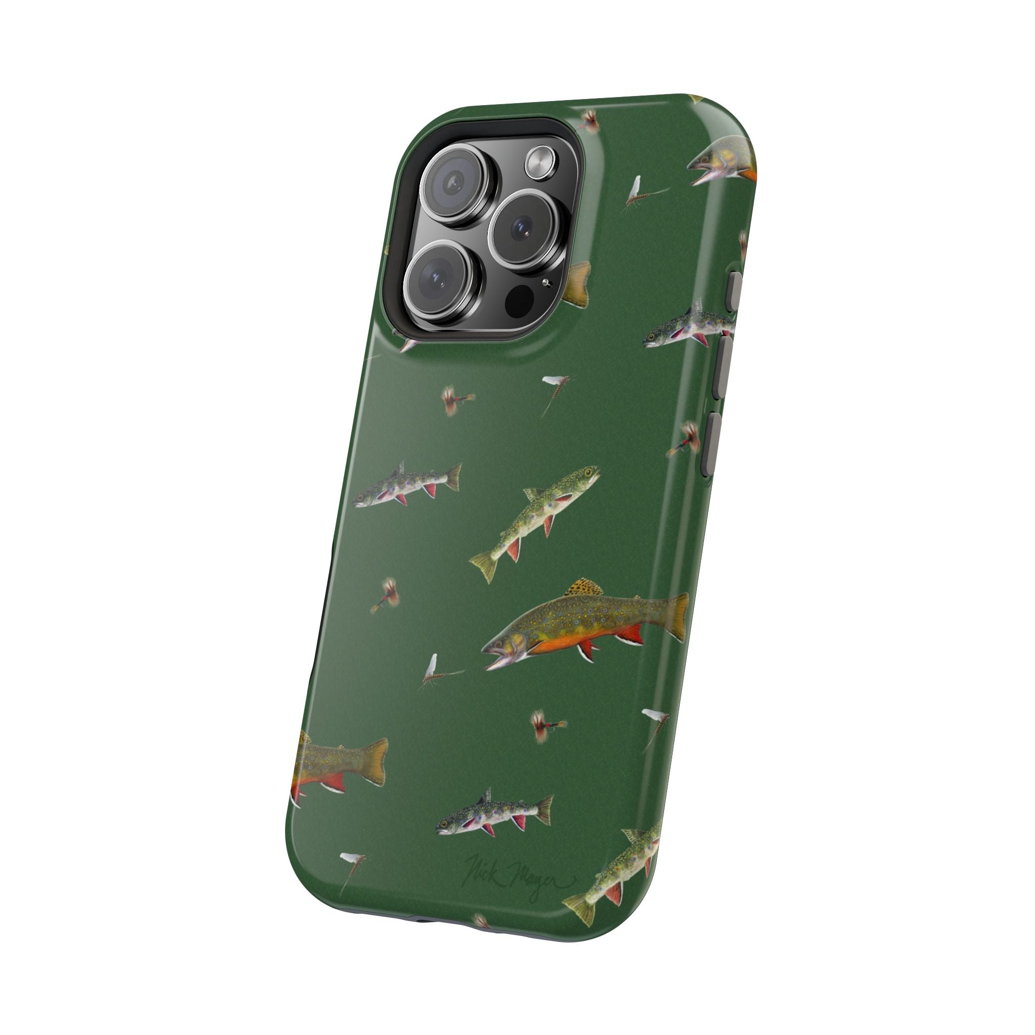 Trout and Flies MagSafe iPhone Case