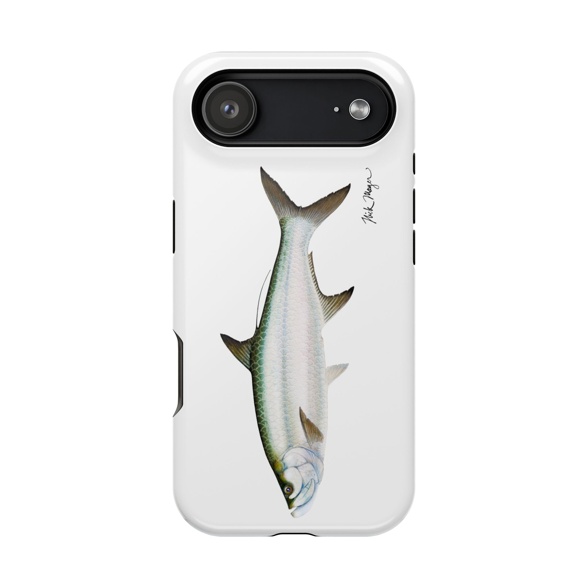 Tarpon MagSafe White iPhone Case