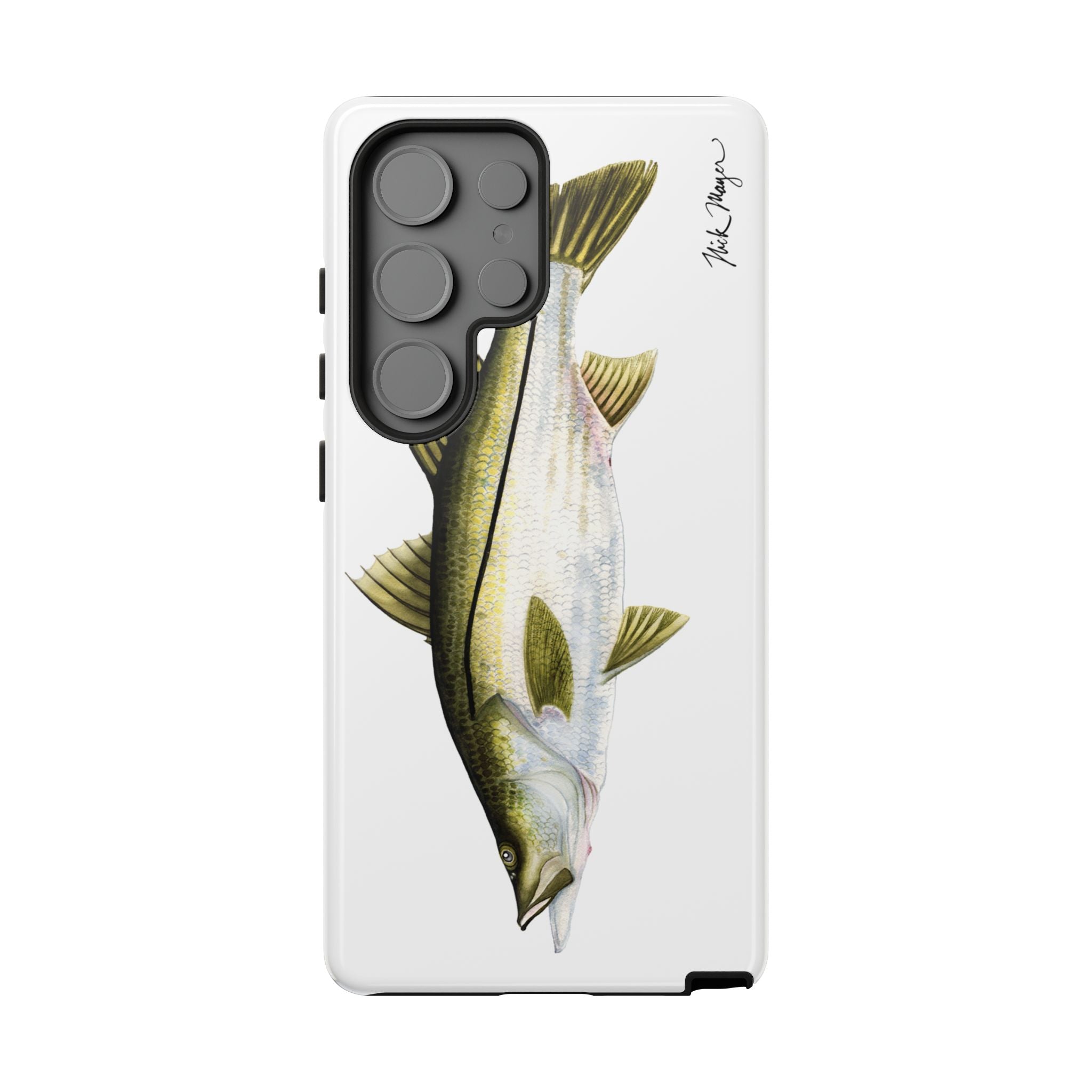 Snook White Phone Case (Samsung)