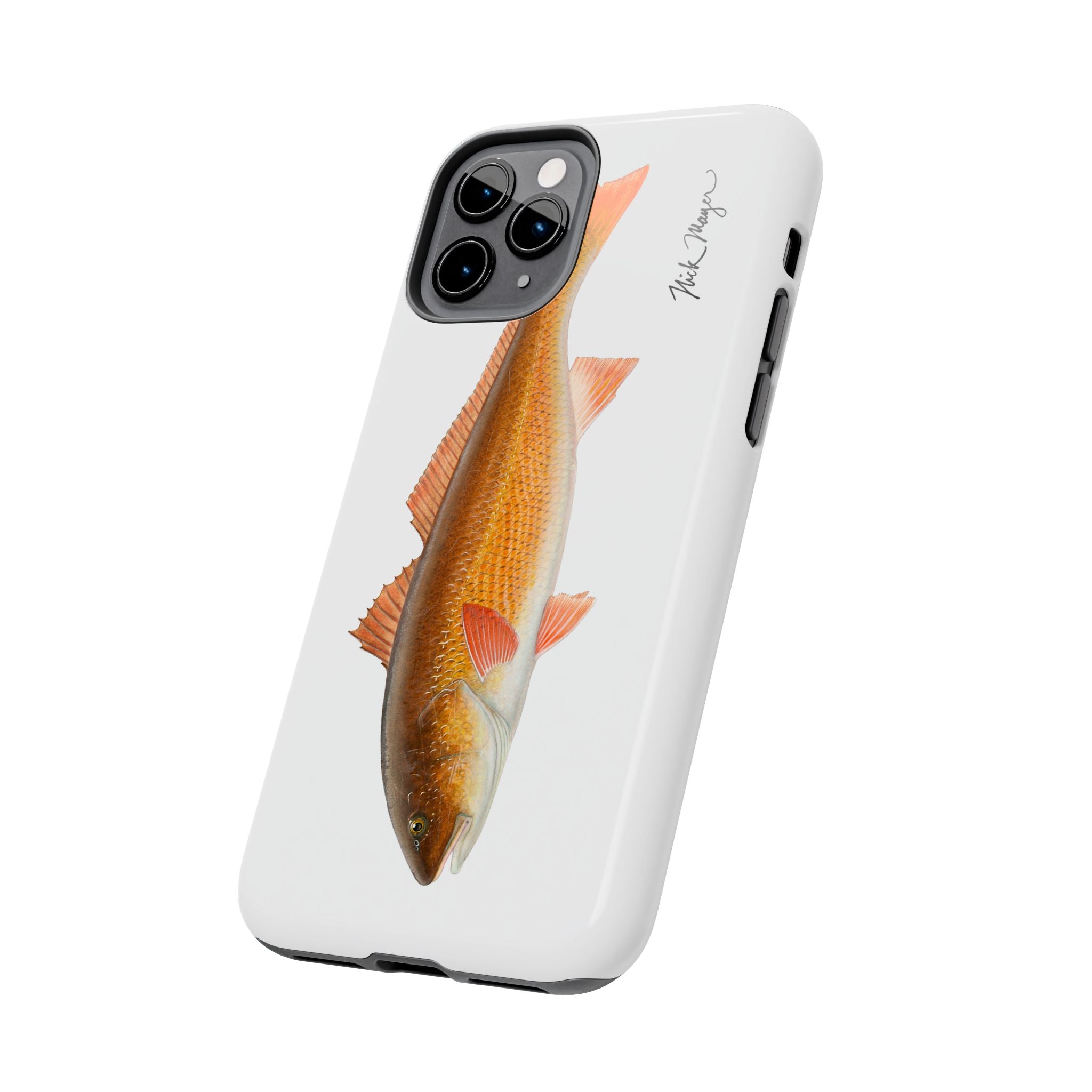 Redfish White Phone Case (iPhone)