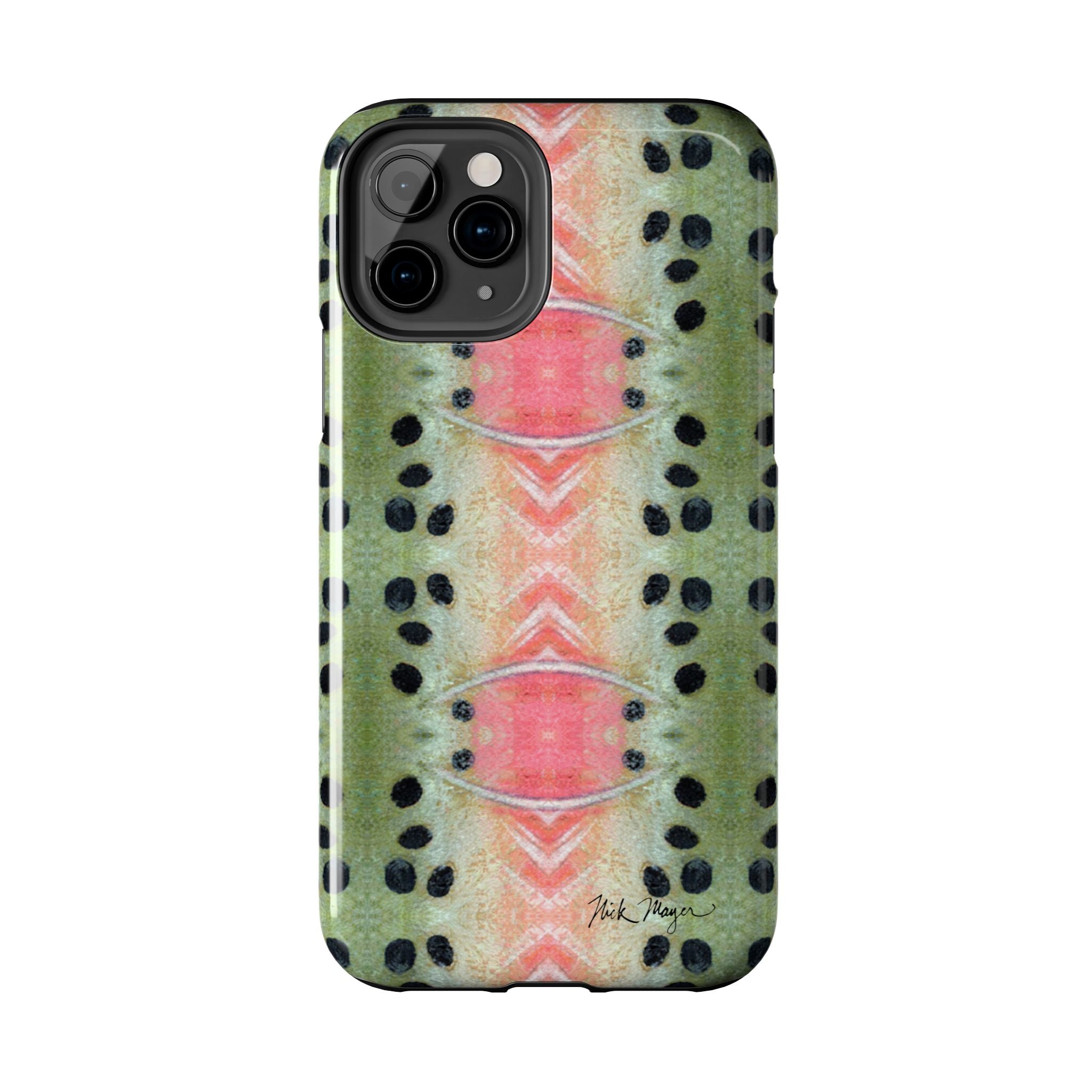 Rainbow Trout Pattern Phone Case (iPhone)