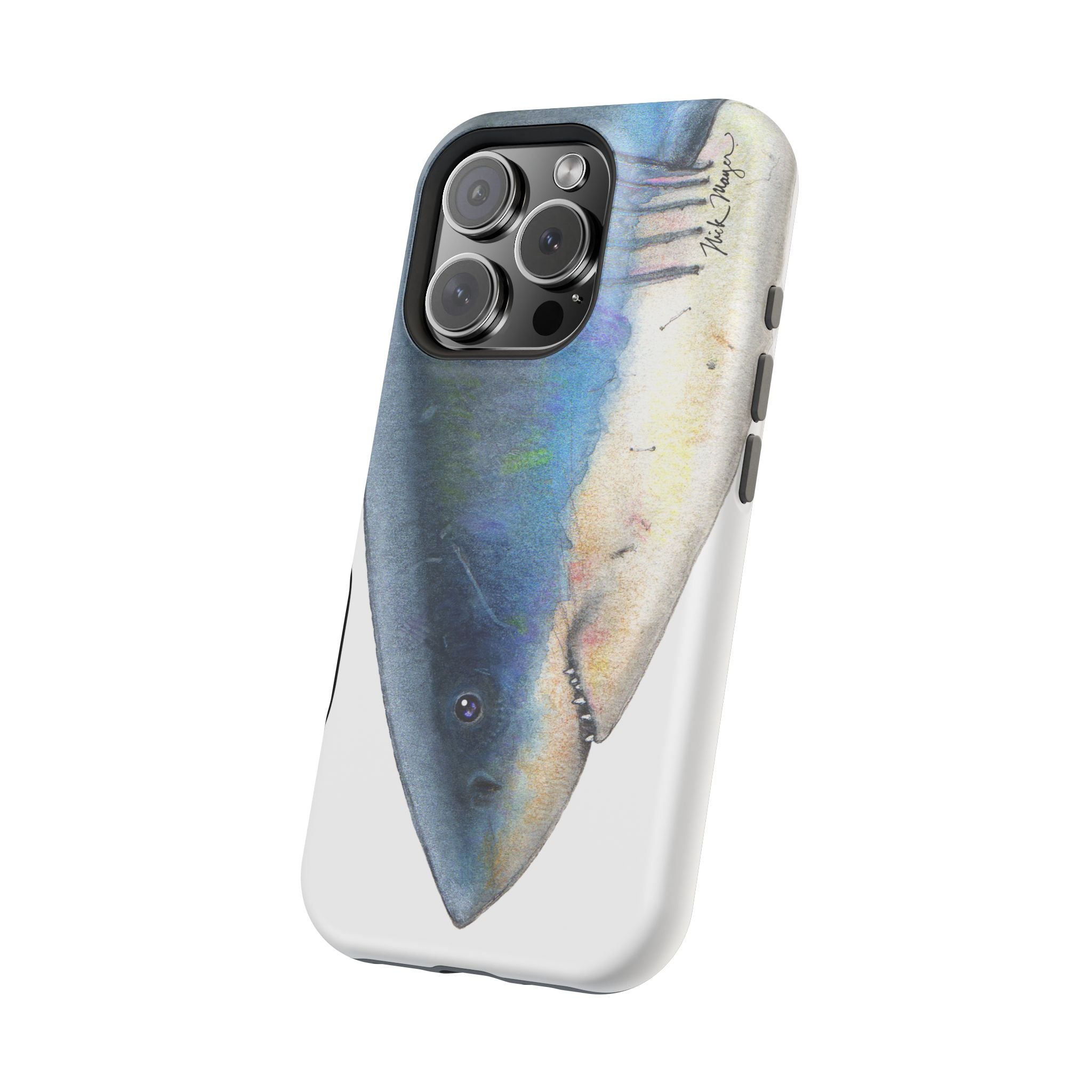 Great White Shark Face MagSafe iPhone Case