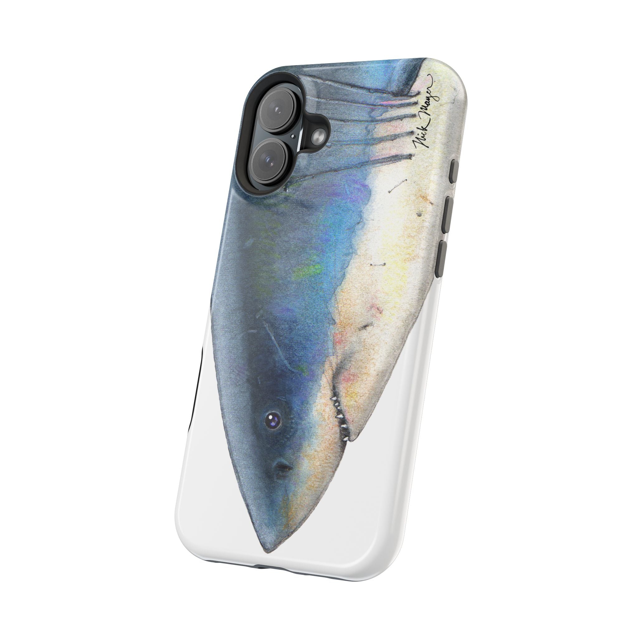 Great White Shark Face MagSafe iPhone Case