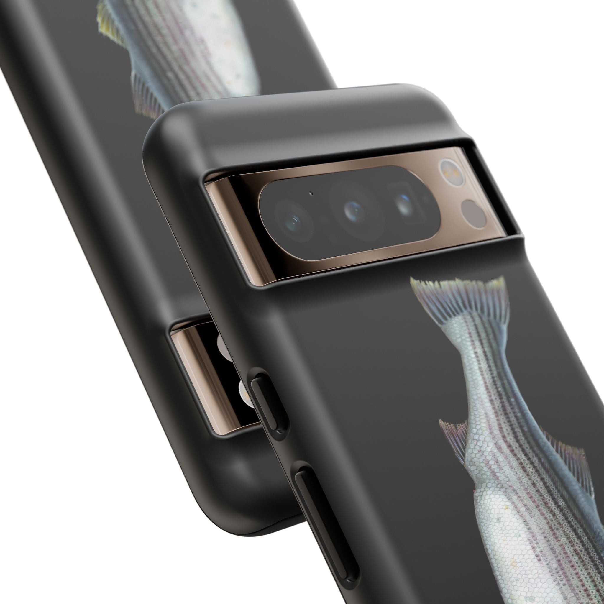 Cow Striper Phone Case (Samsung) - black