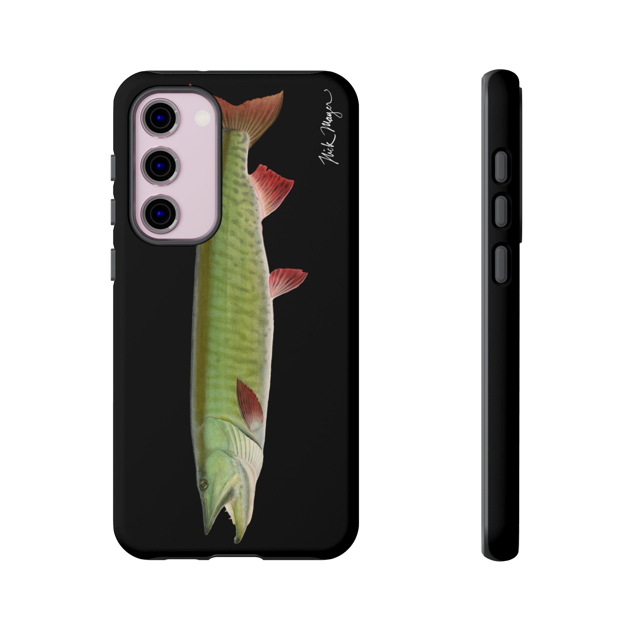 Trophy Muskie Black Phone Case (Samsung)