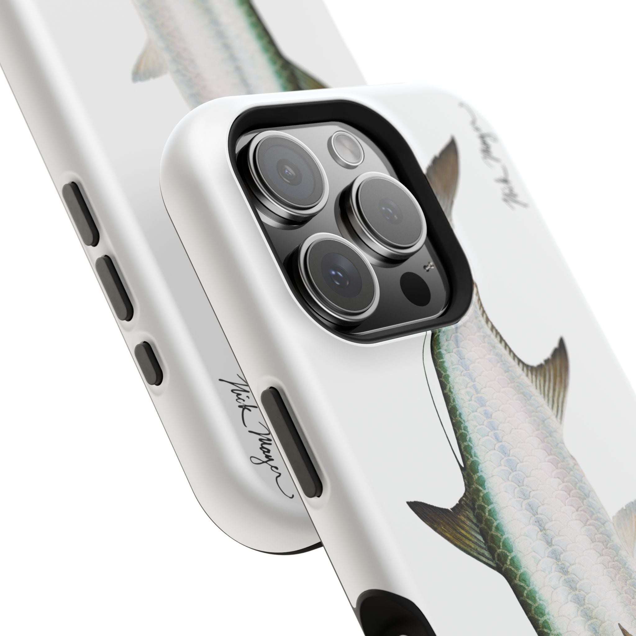 Tarpon MagSafe White iPhone Case