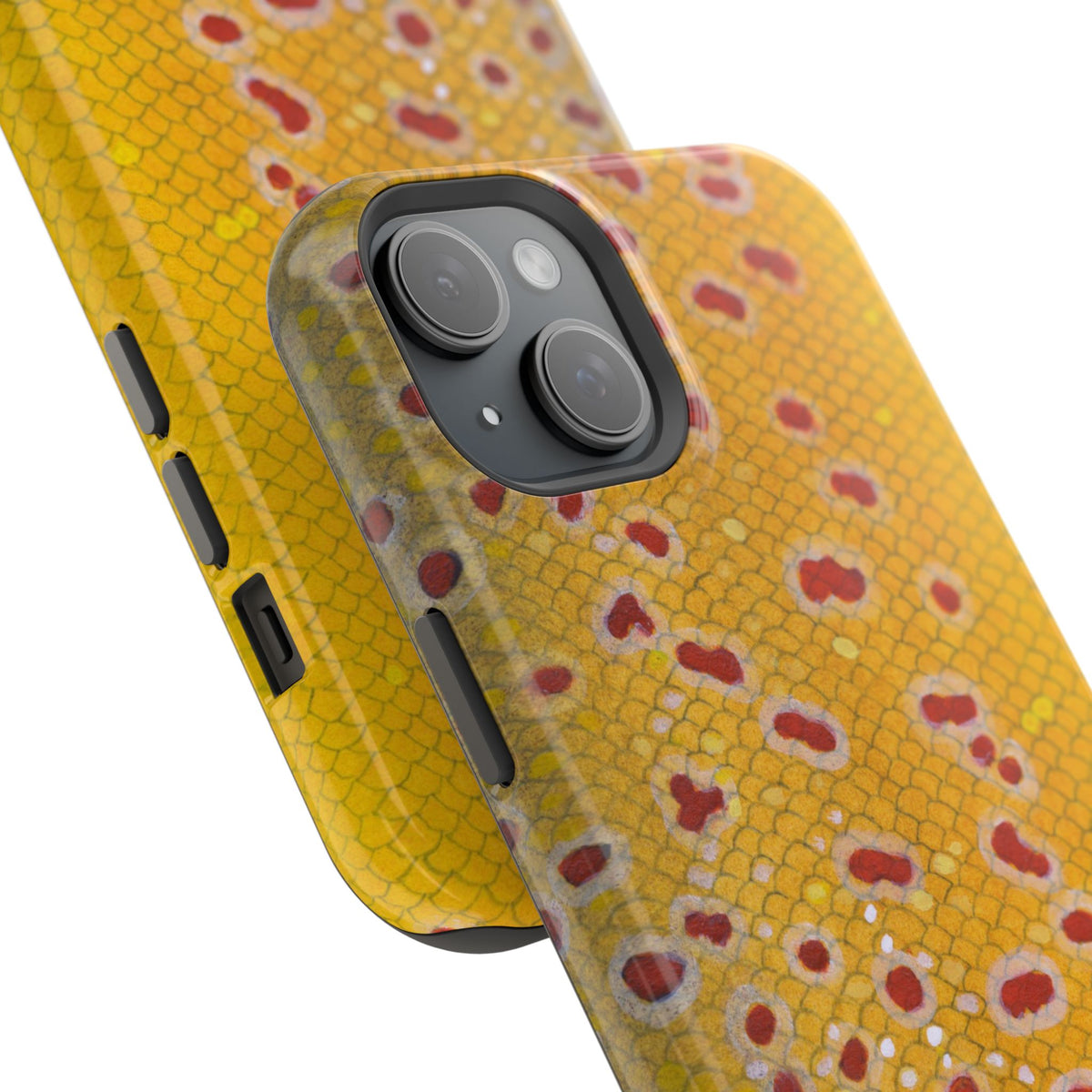 Brown Trout 3 Skin MagSafe iPhone Case Printify