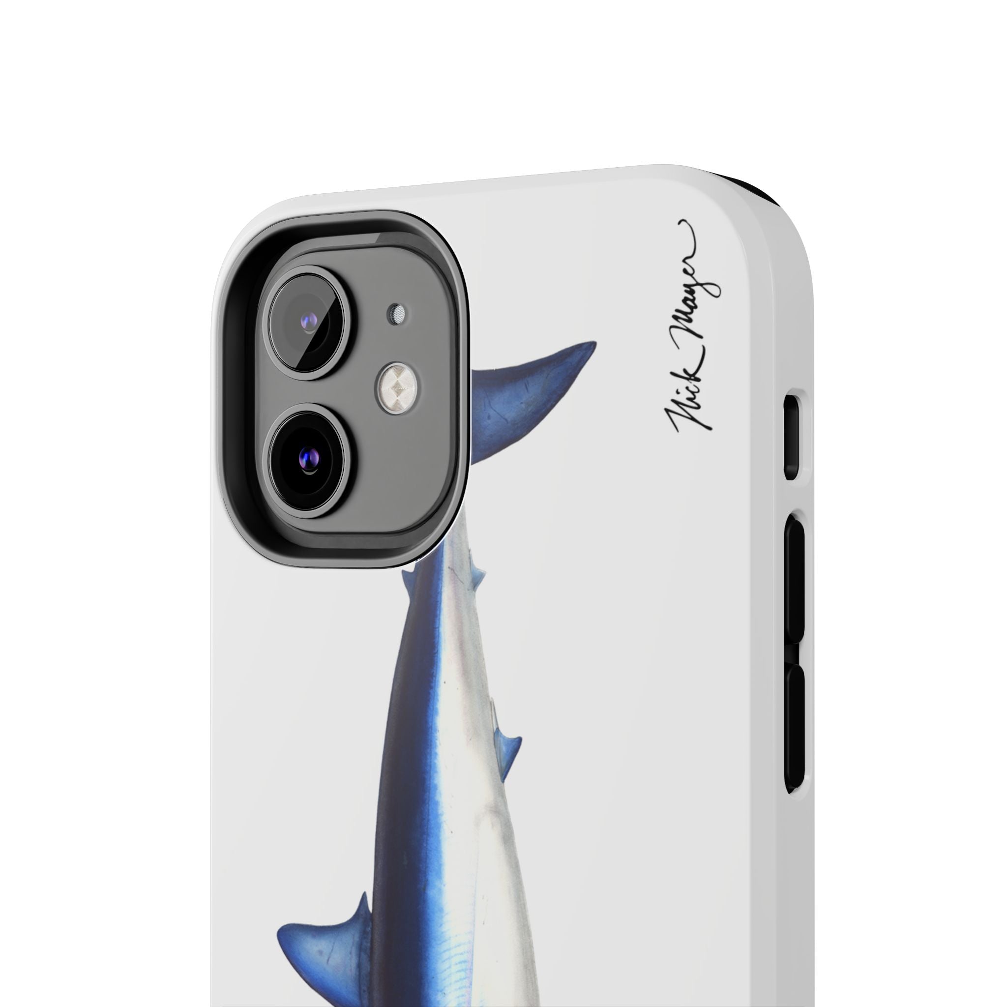 Mako Shark White Phone Case (iPhone)