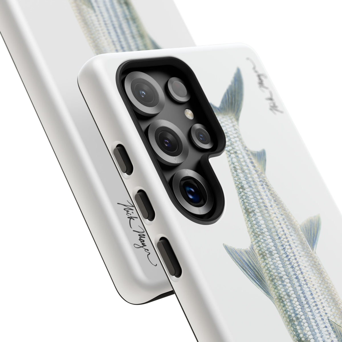 Bonefish White Phone Case (Samsung) Printify