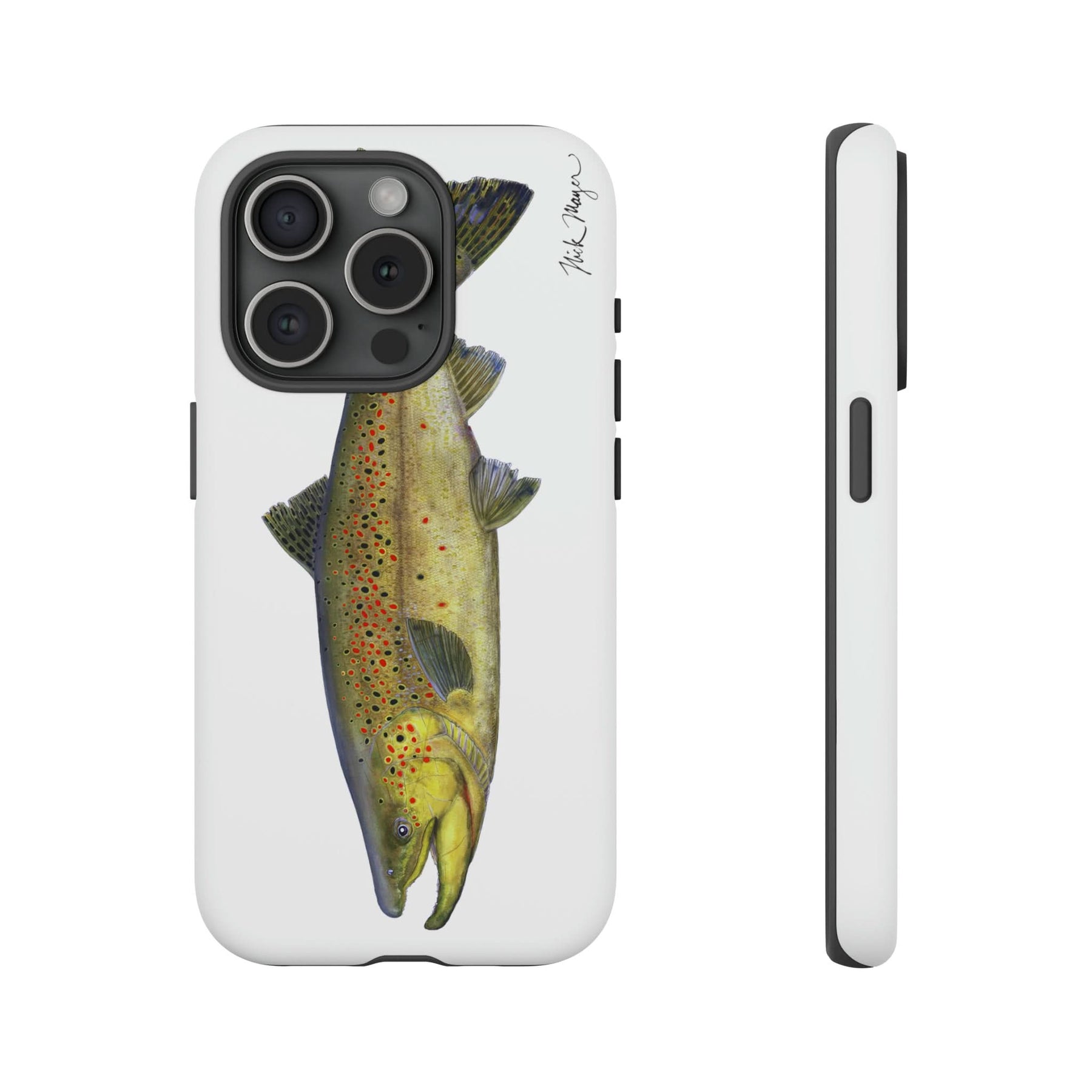 Brown Trout iPhone 15 Case