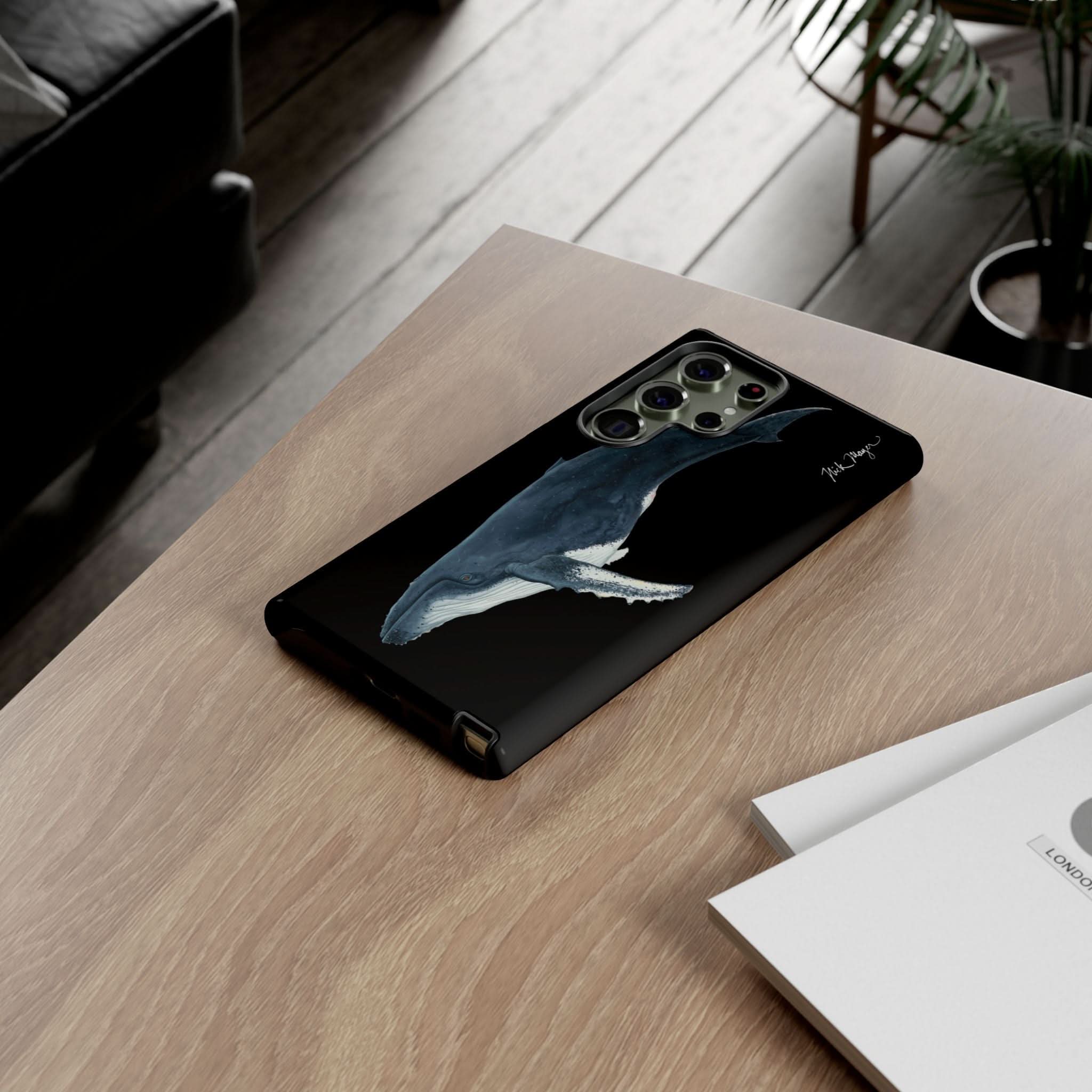 Humpback Black Phone Case (iPhone 16 & Samsung)