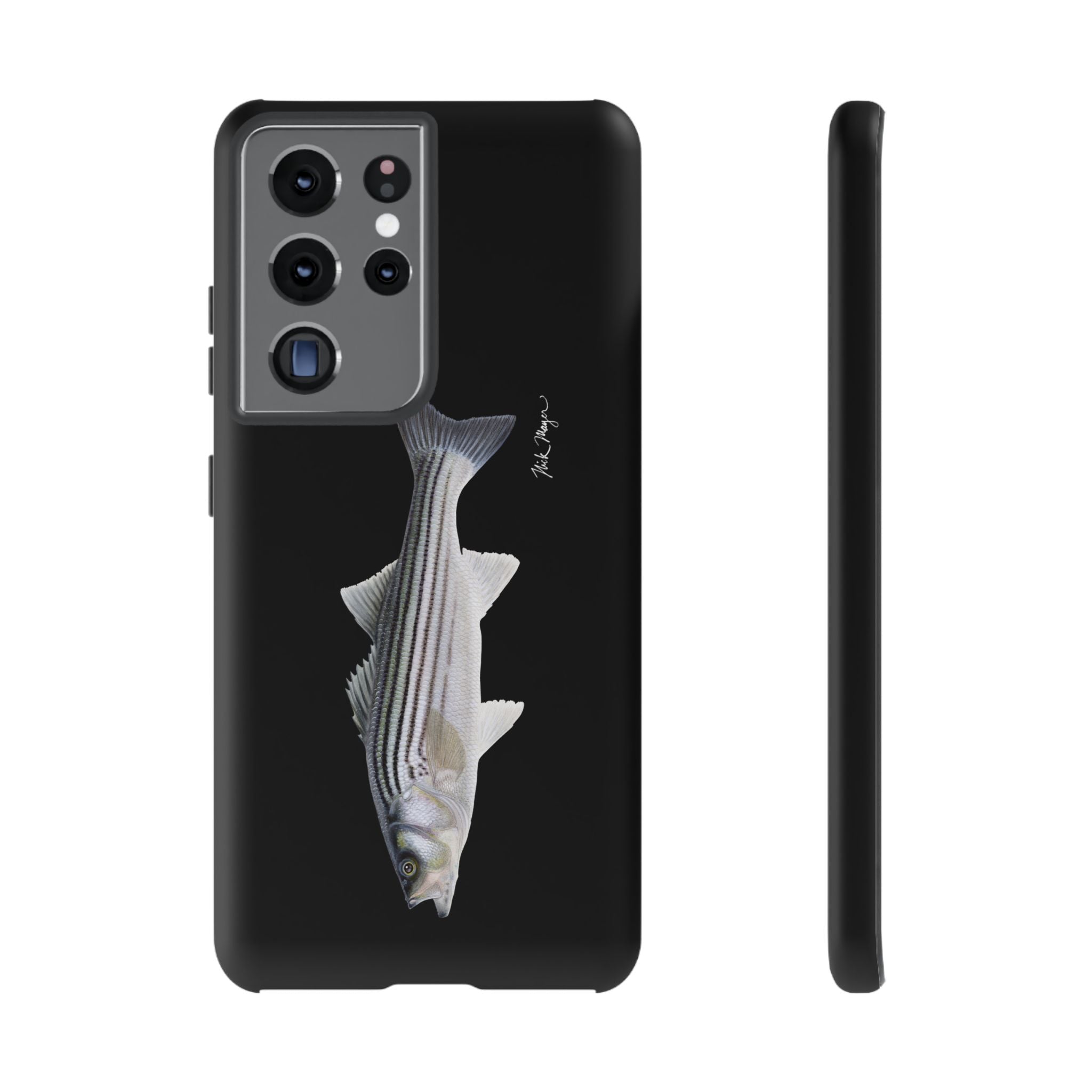 Schoolie Striper Black Phone Case (Samsung)