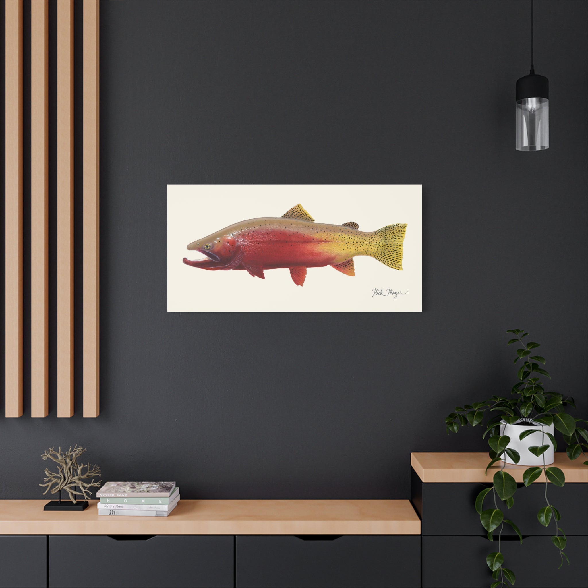 Cutthroat Trout II Canvas Print Printify