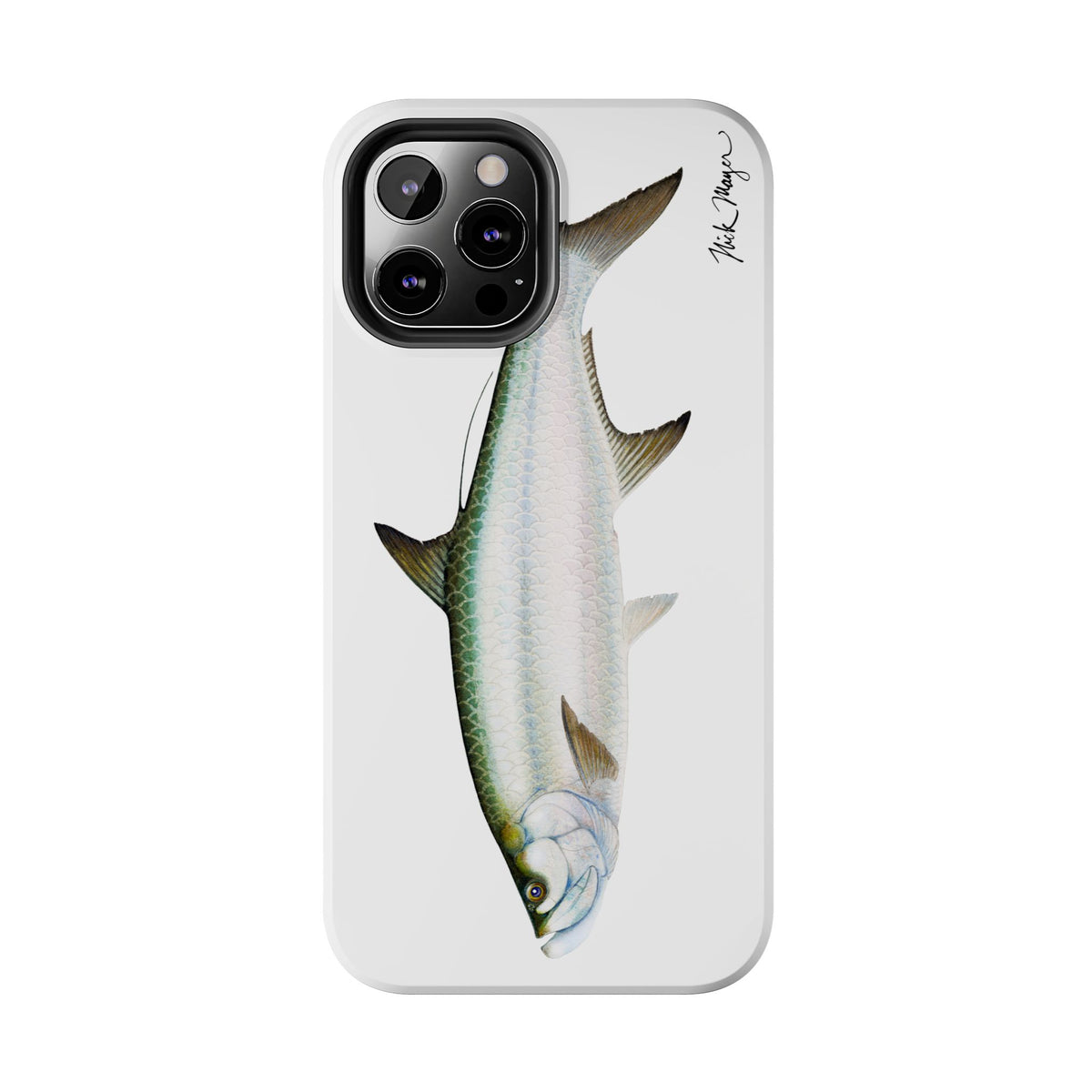 Tarpon White Phone Case (iPhone) Printify