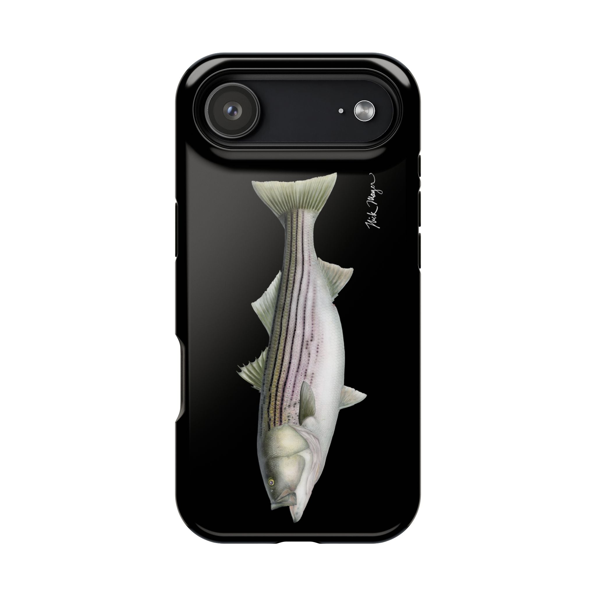 30 lb Striper MagSafe Black iPhone Case