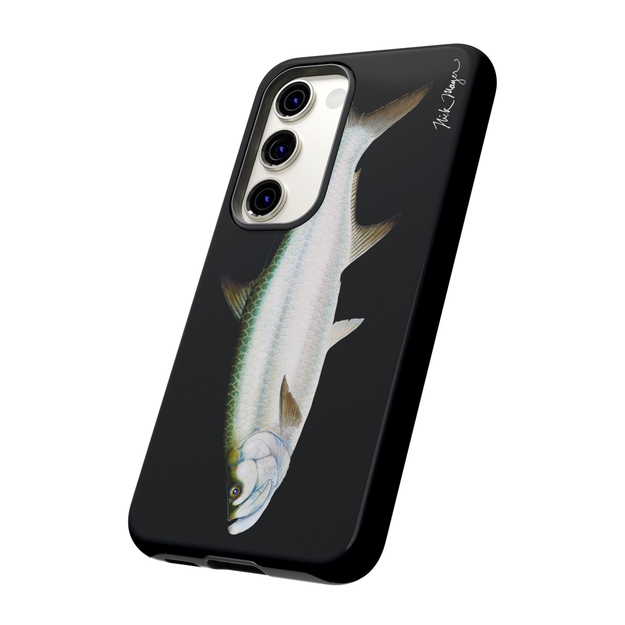 Tarpon Black Phone Case (Samsung) Printify