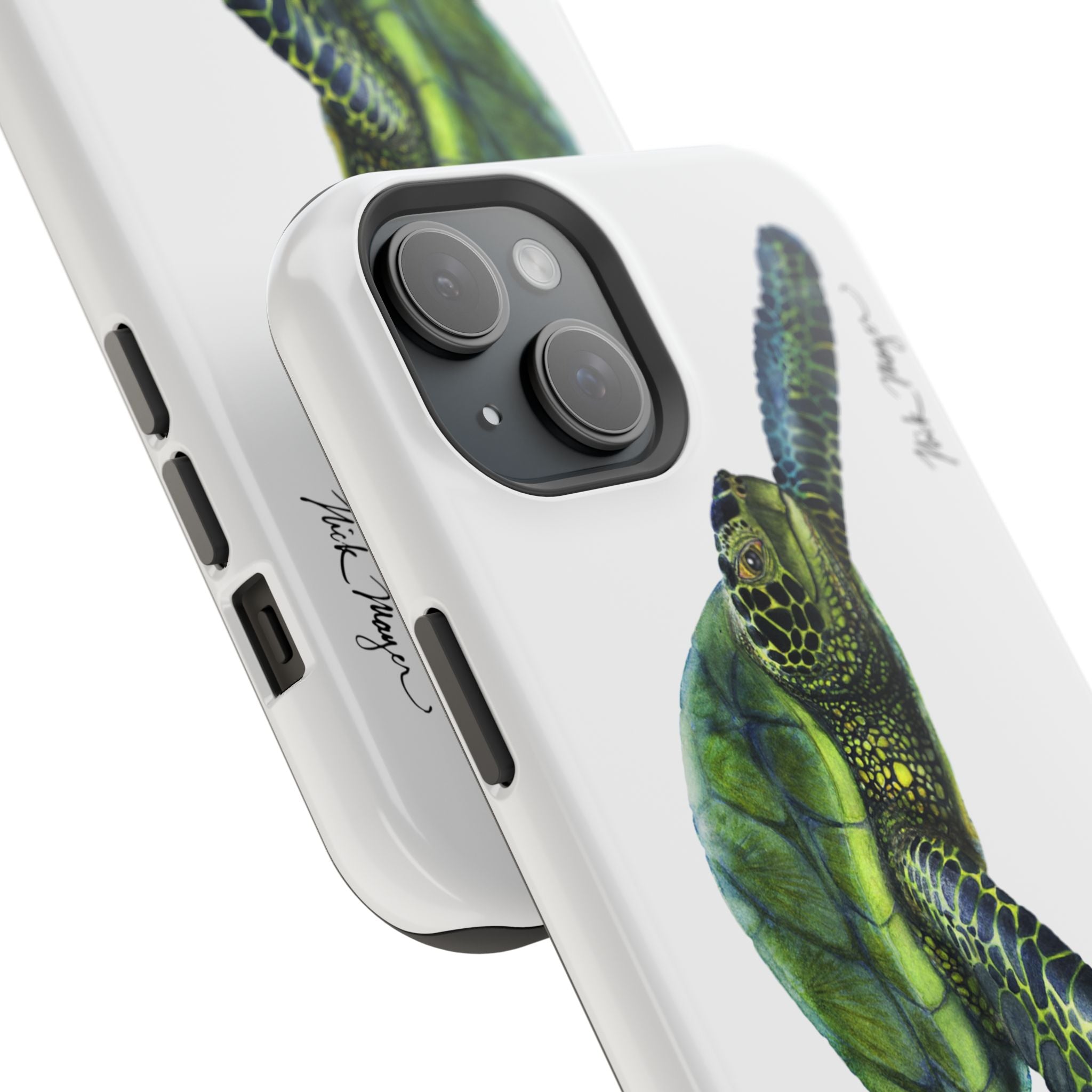 Green Sea Turtle MagSafe iPhone Case