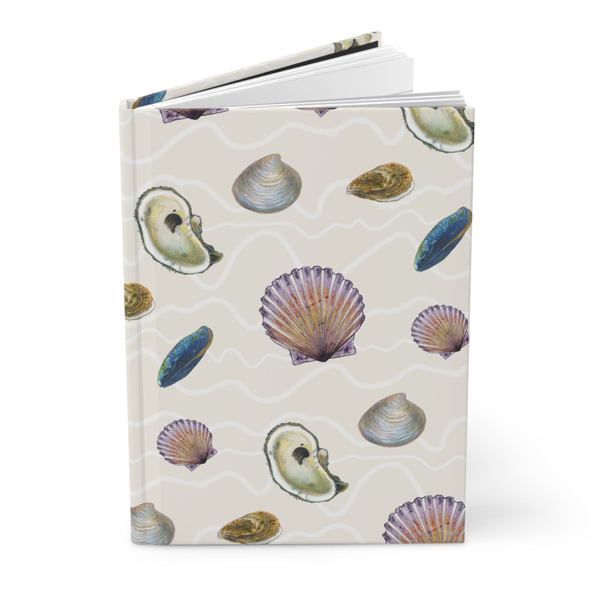 Seashells Hardcover Journal/ Notebook