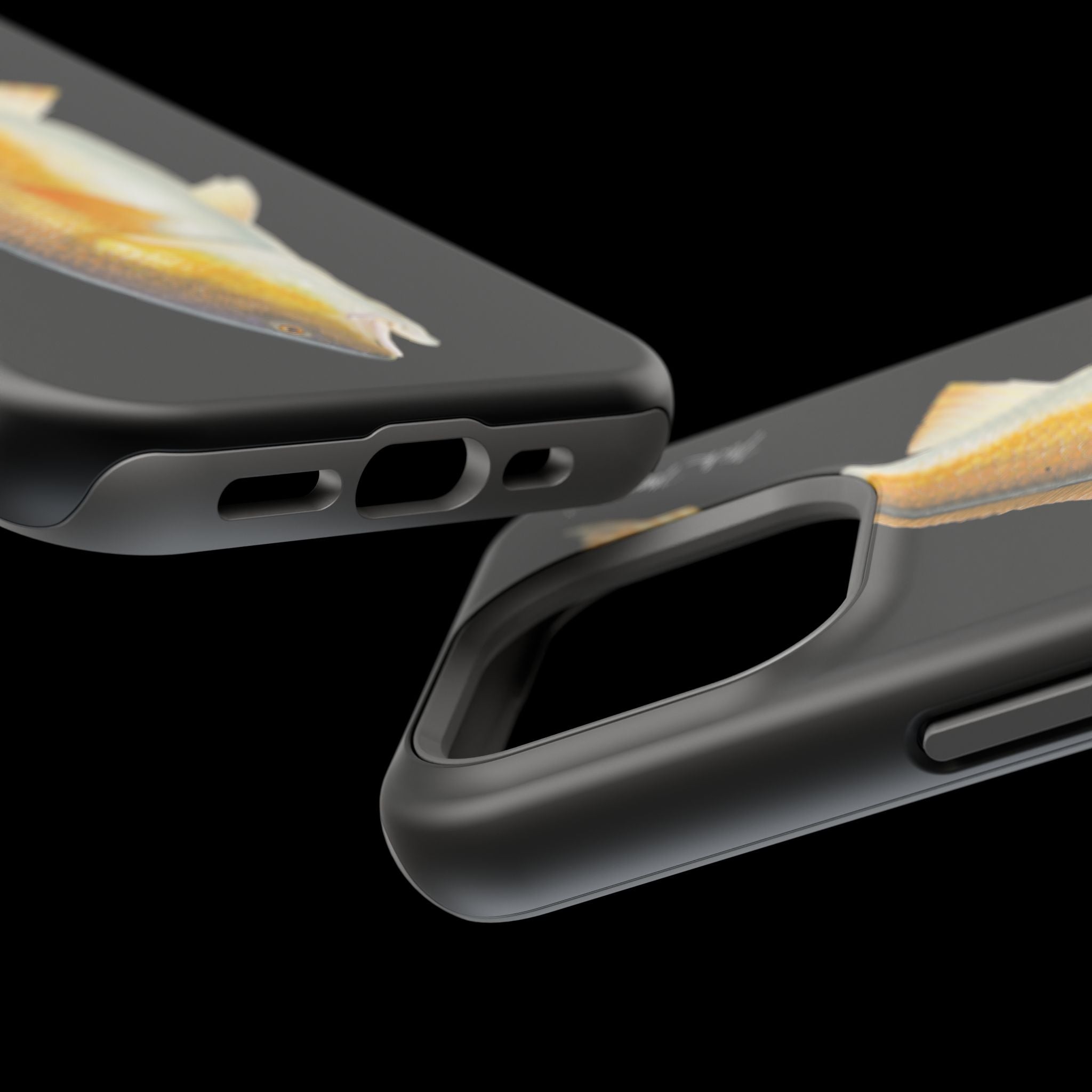 Bull Redfish MagSafe Black iPhone Case