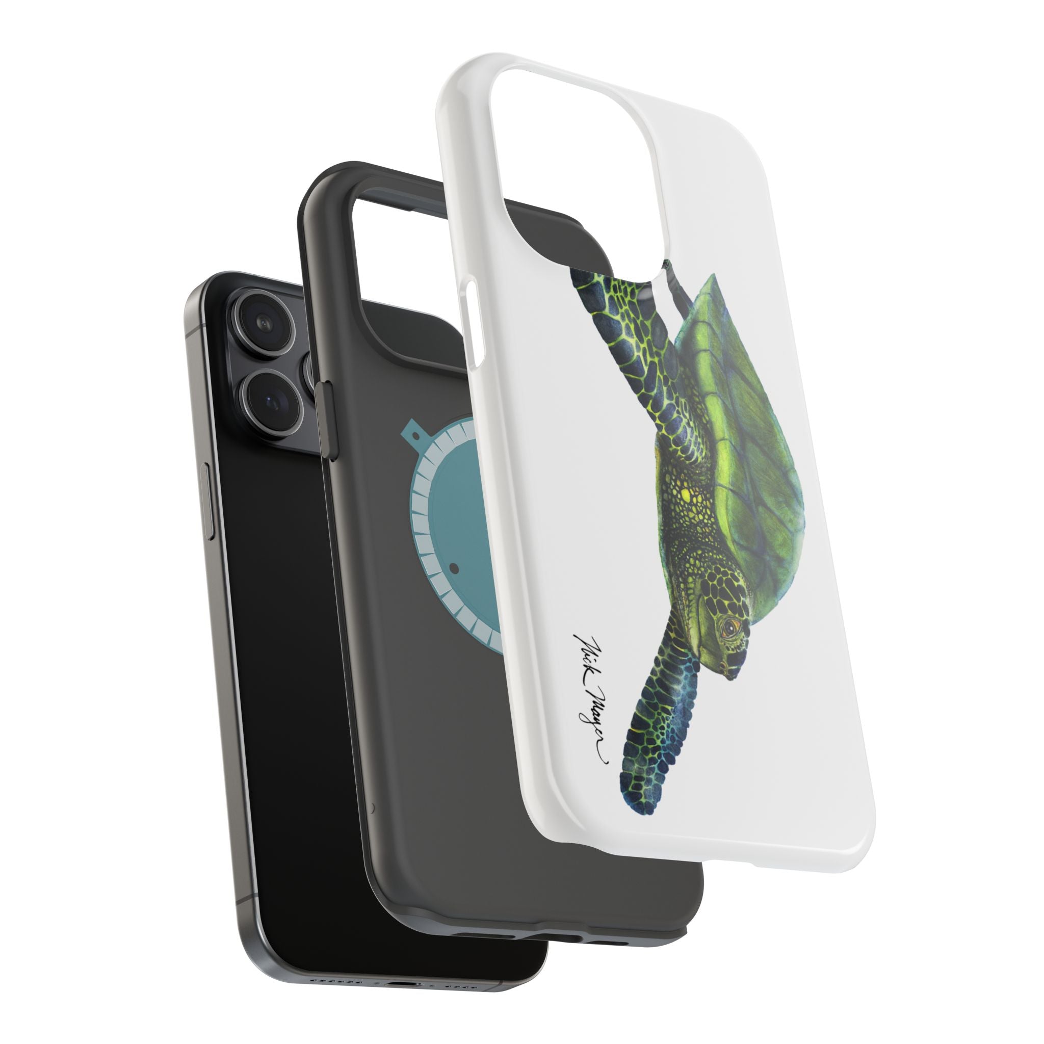 Green Sea Turtle MagSafe iPhone Case