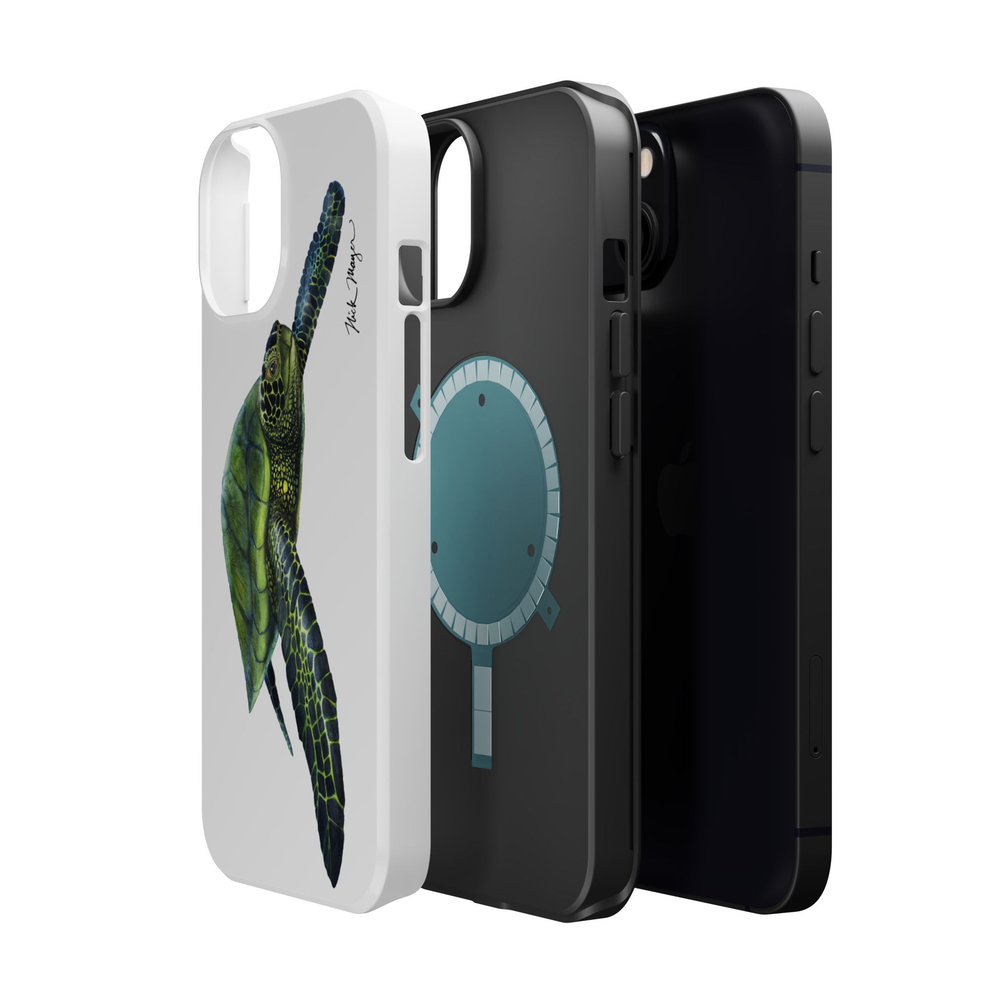Green Sea Turtle MagSafe iPhone Case