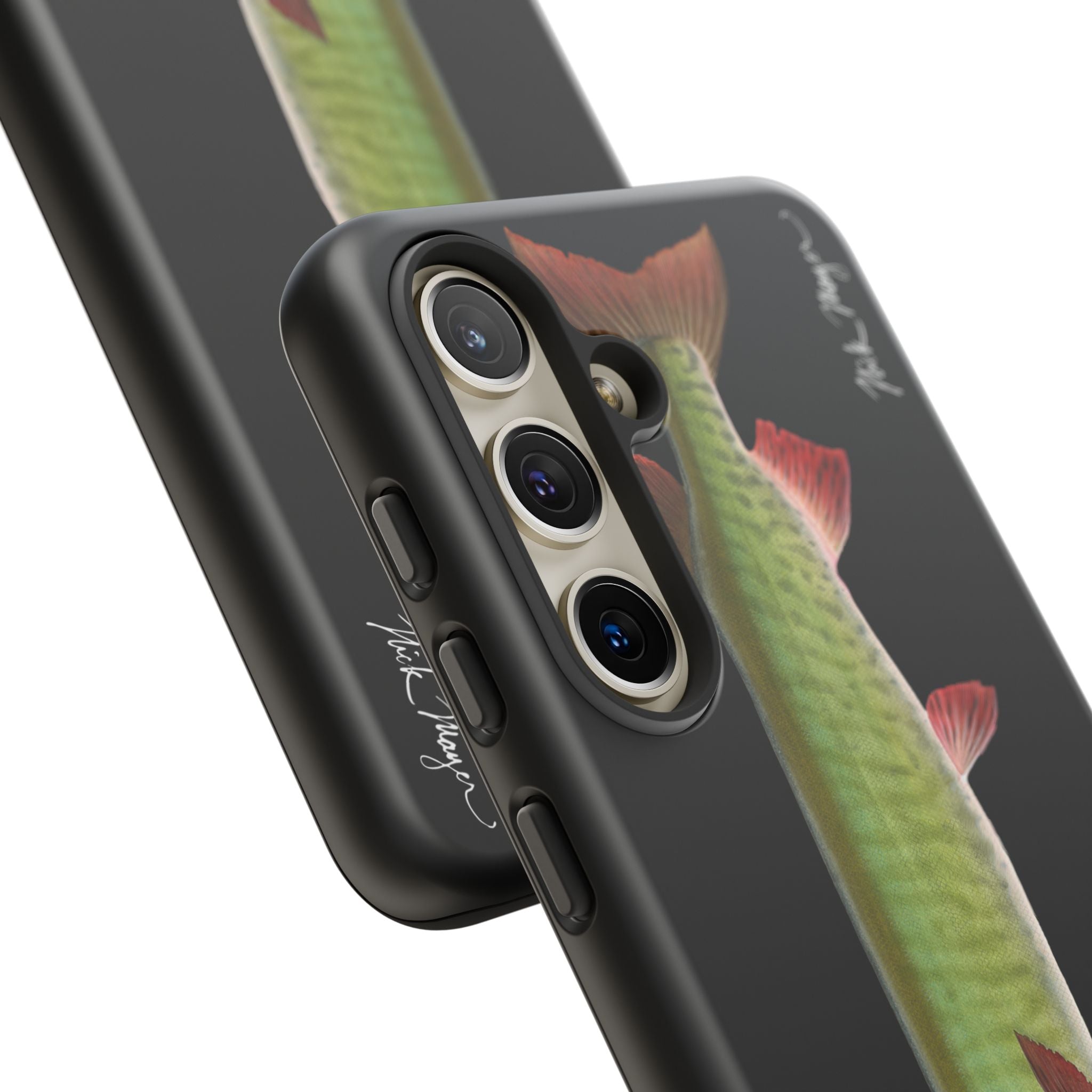 Trophy Muskie Black Phone Case (Samsung)