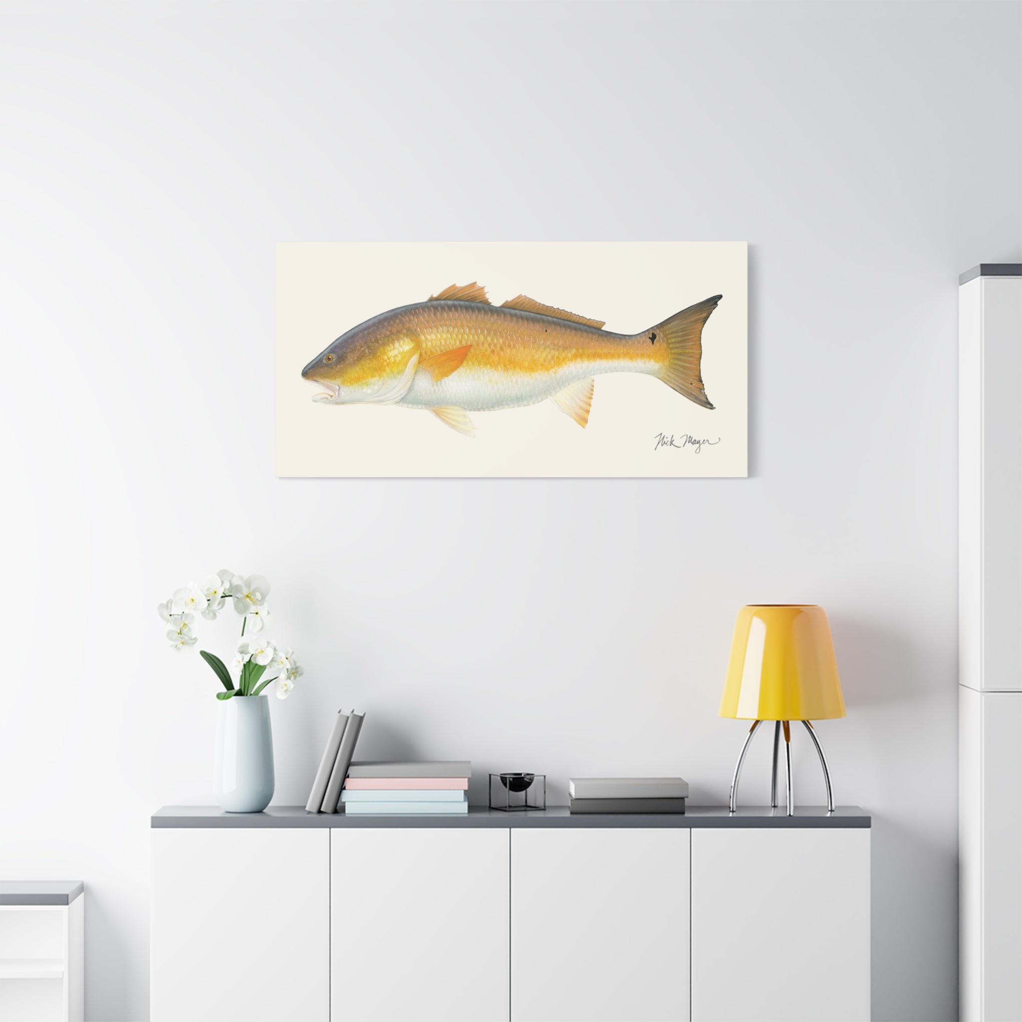 Bull Redfish Canvas Print