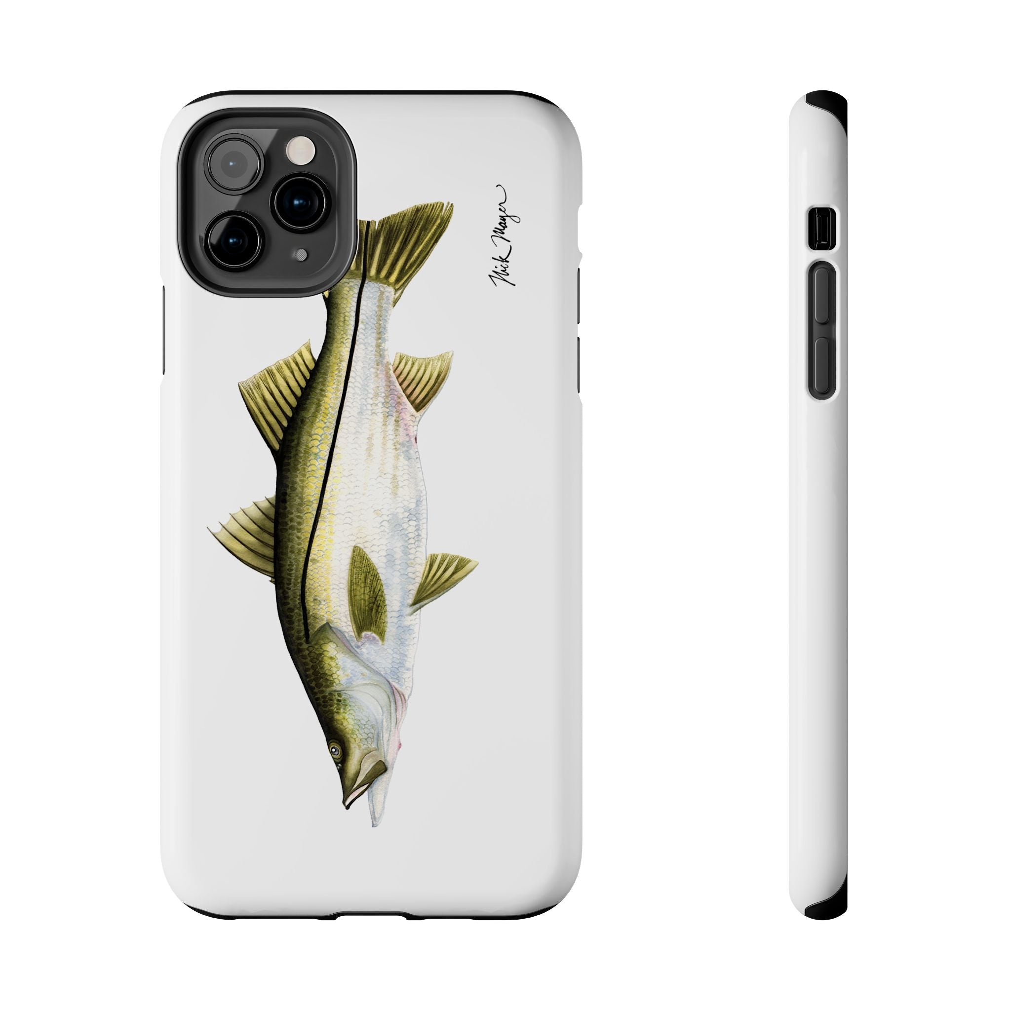 Snook White Phone Case (iPhone)
